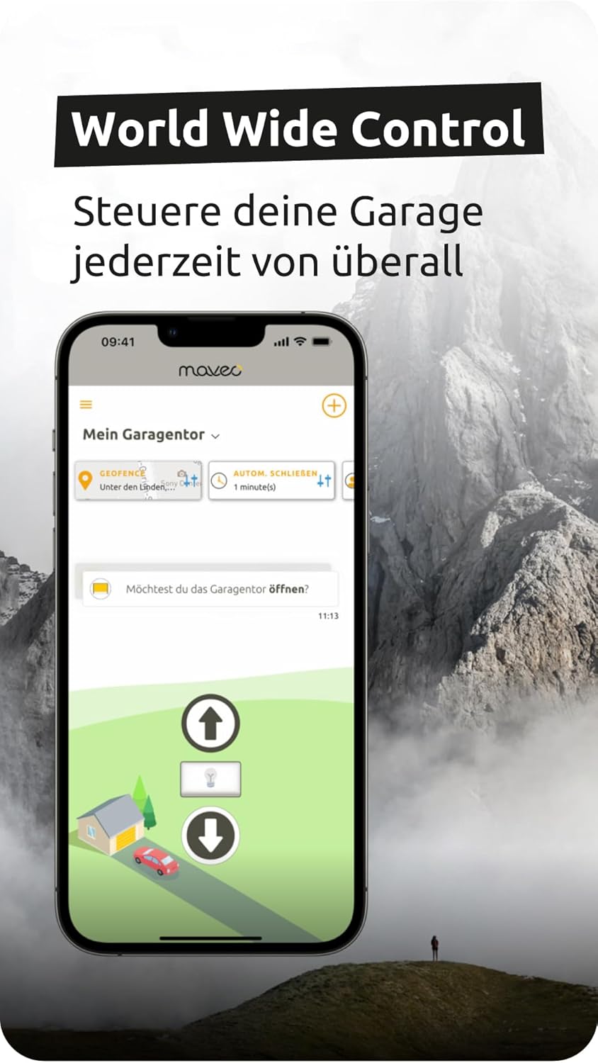 Maveo connect Basic Bundle - Apriscatole Garage Intelligente - immagine 5