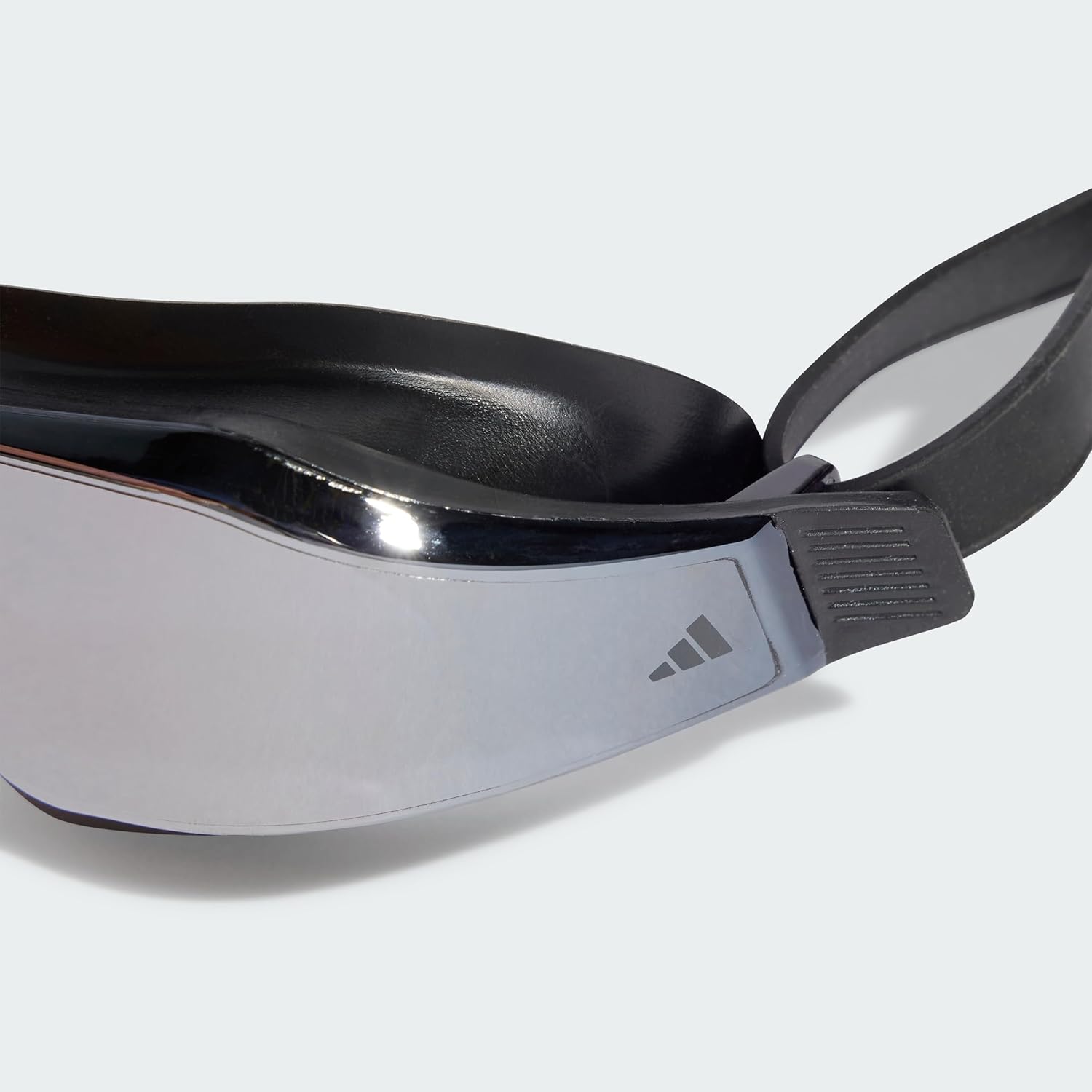 adidas Ripstream Speed Swim Goggles, Black/Silver - immagine 3