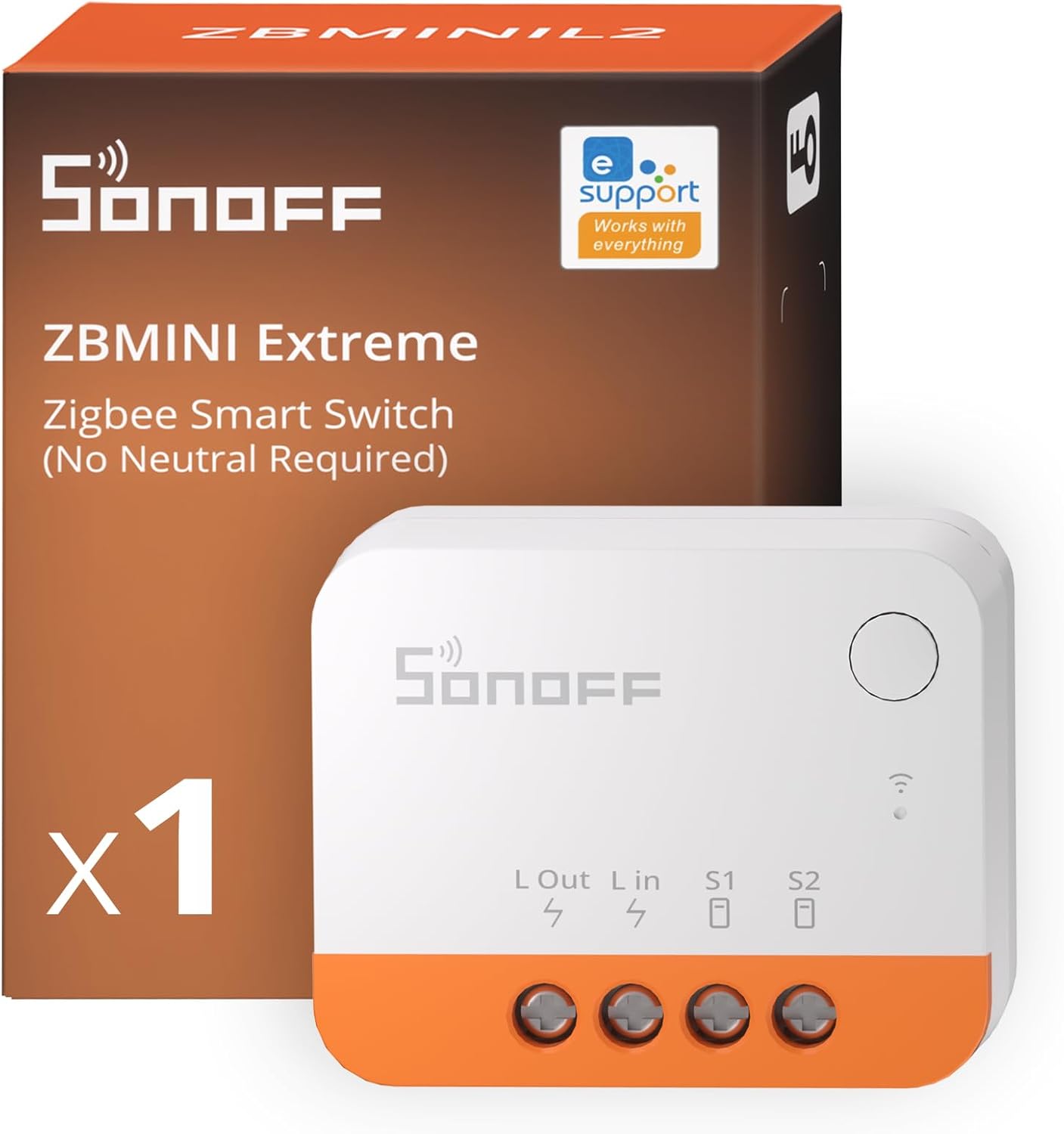 Sonoff Zigbee Smart Switch - Nessun Neutro Richiesto - immagine 1