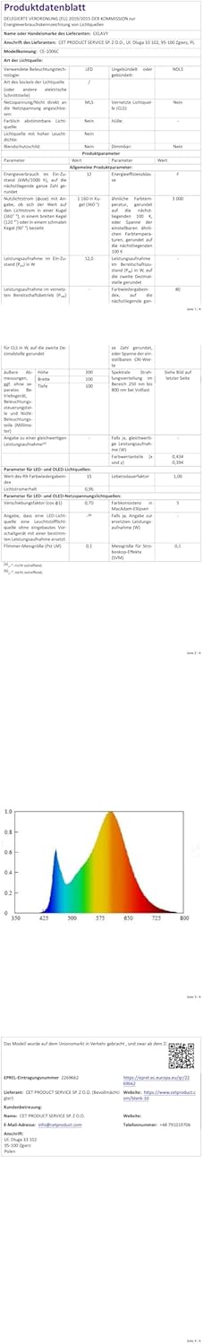 Applique LED da Parete Esterno/Interno Moderna IP65 - immagine 7