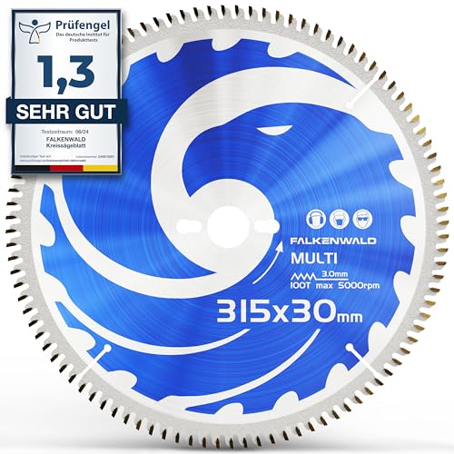 Falkenwald ® Lama Sega Circolare 315 x 30 mm