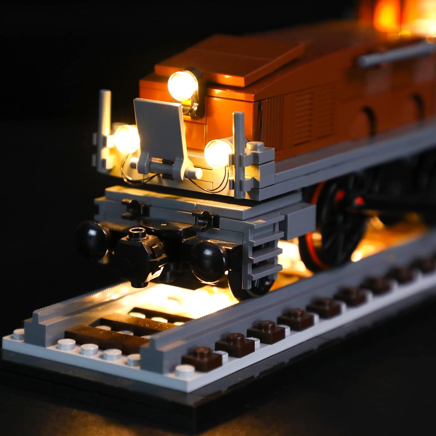 Geament Set Luci LED per LEGO Crocodile Locomotive - immagine 7