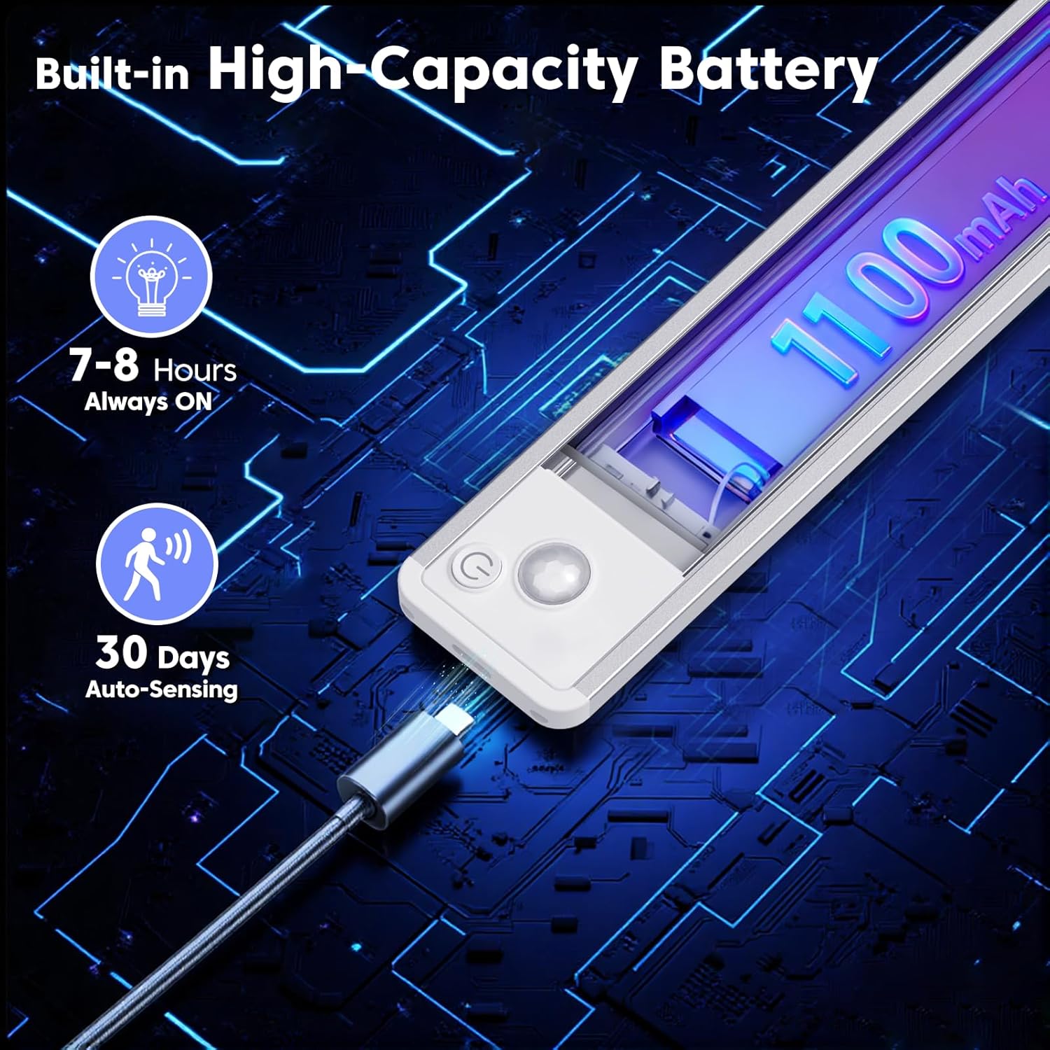 Illuminazione sottolavabo 20 cm - immagine 6