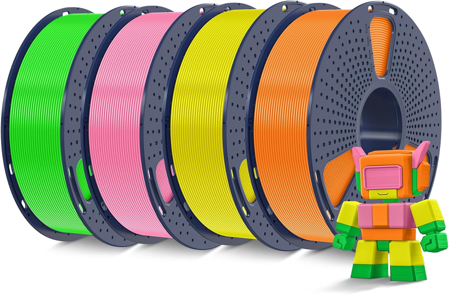 Sunlu 4KG Filamento PLA Alta Velocità 1.75mm - immagine 1