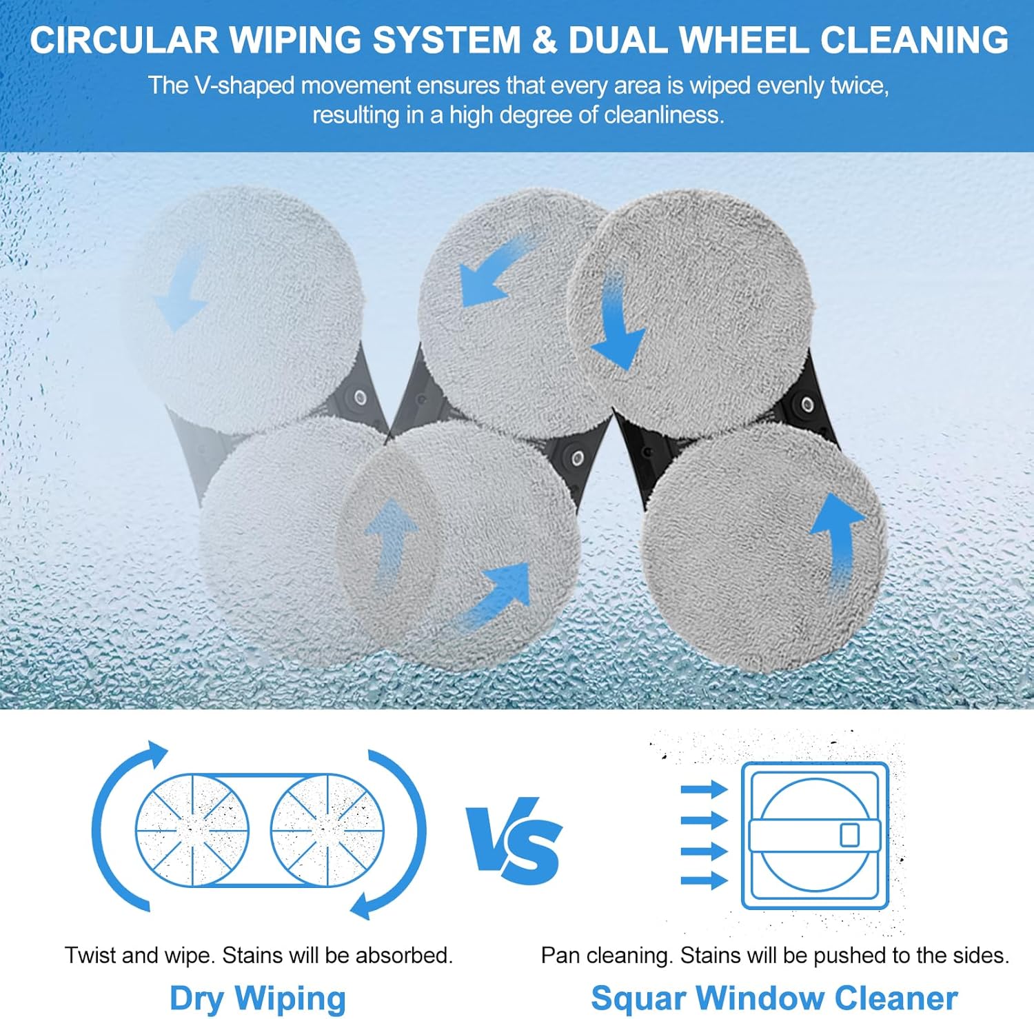 Robot Lavavetri con Spruzzo d'Acqua Automatico - immagine 3