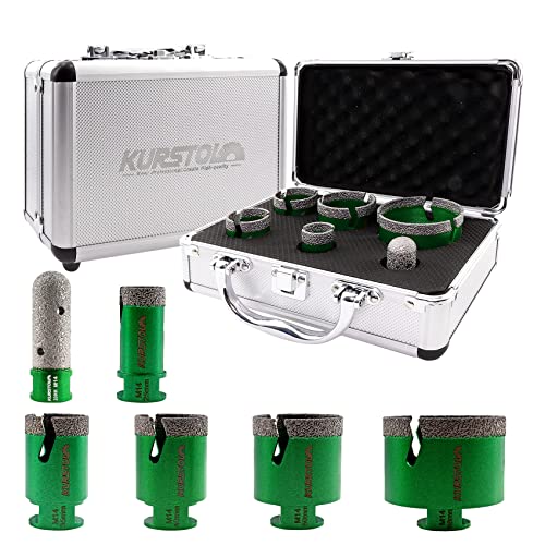 Kurstol Set Punte Diamantate M14 per Taglio a Secco