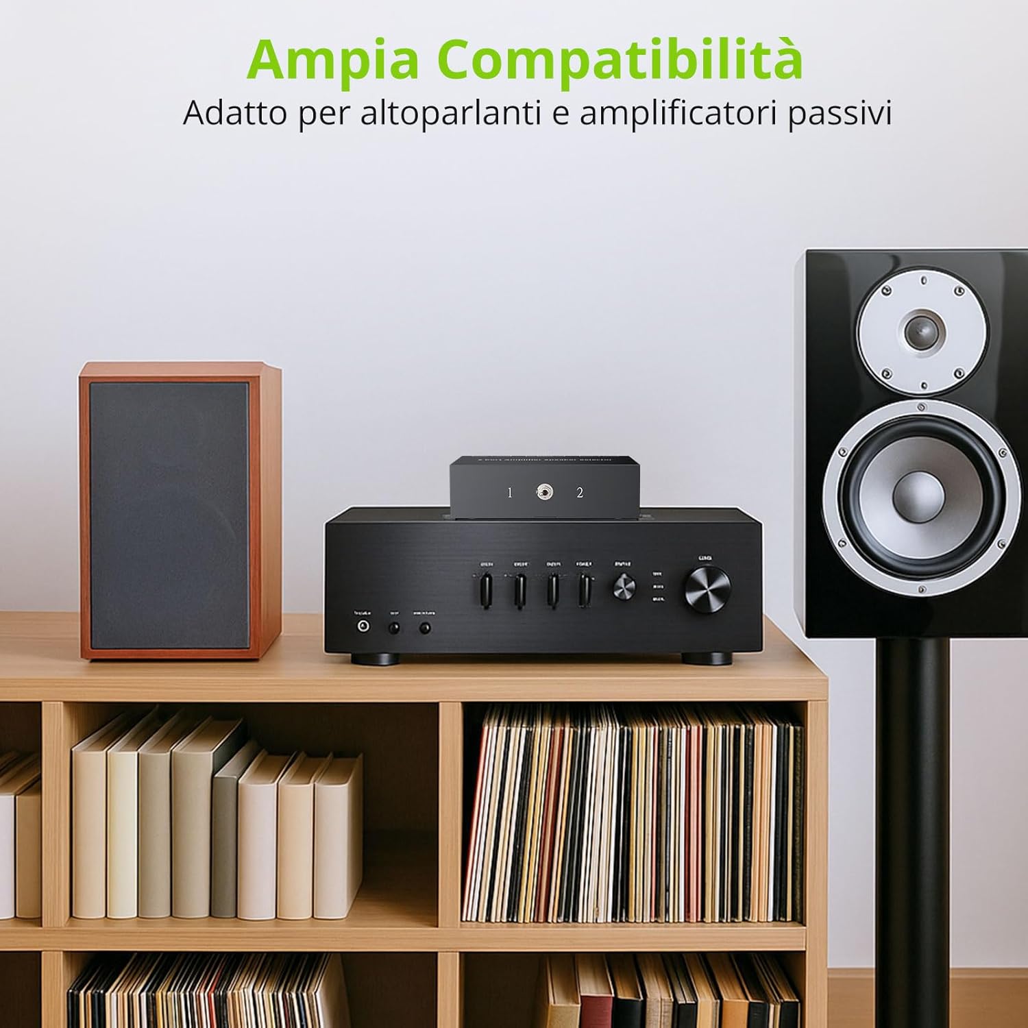 Linkfor Selettore Altoparlanti 2 Vie A/B 100W RMS - immagine 6