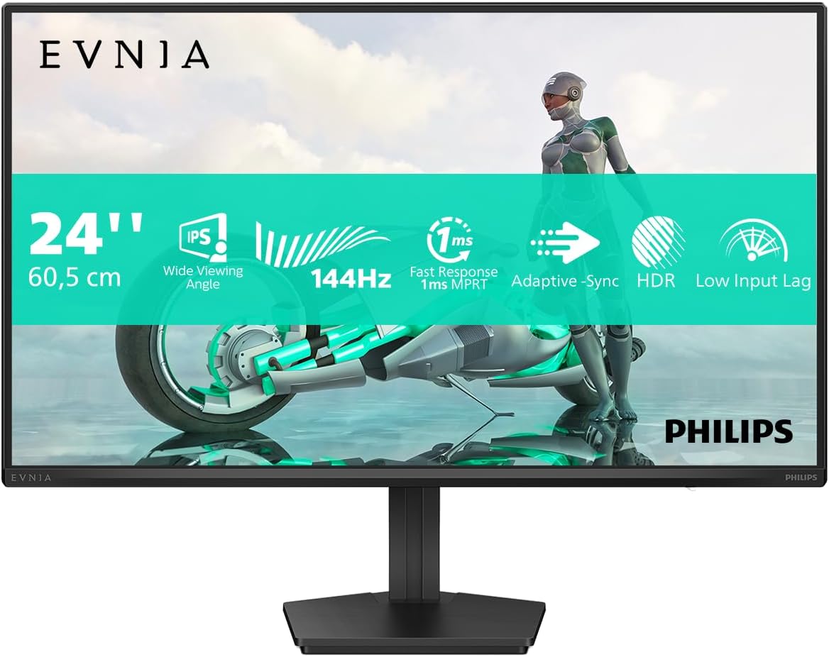 Monitor Philips 144MNTR Full HD 23,8" - immagine 2