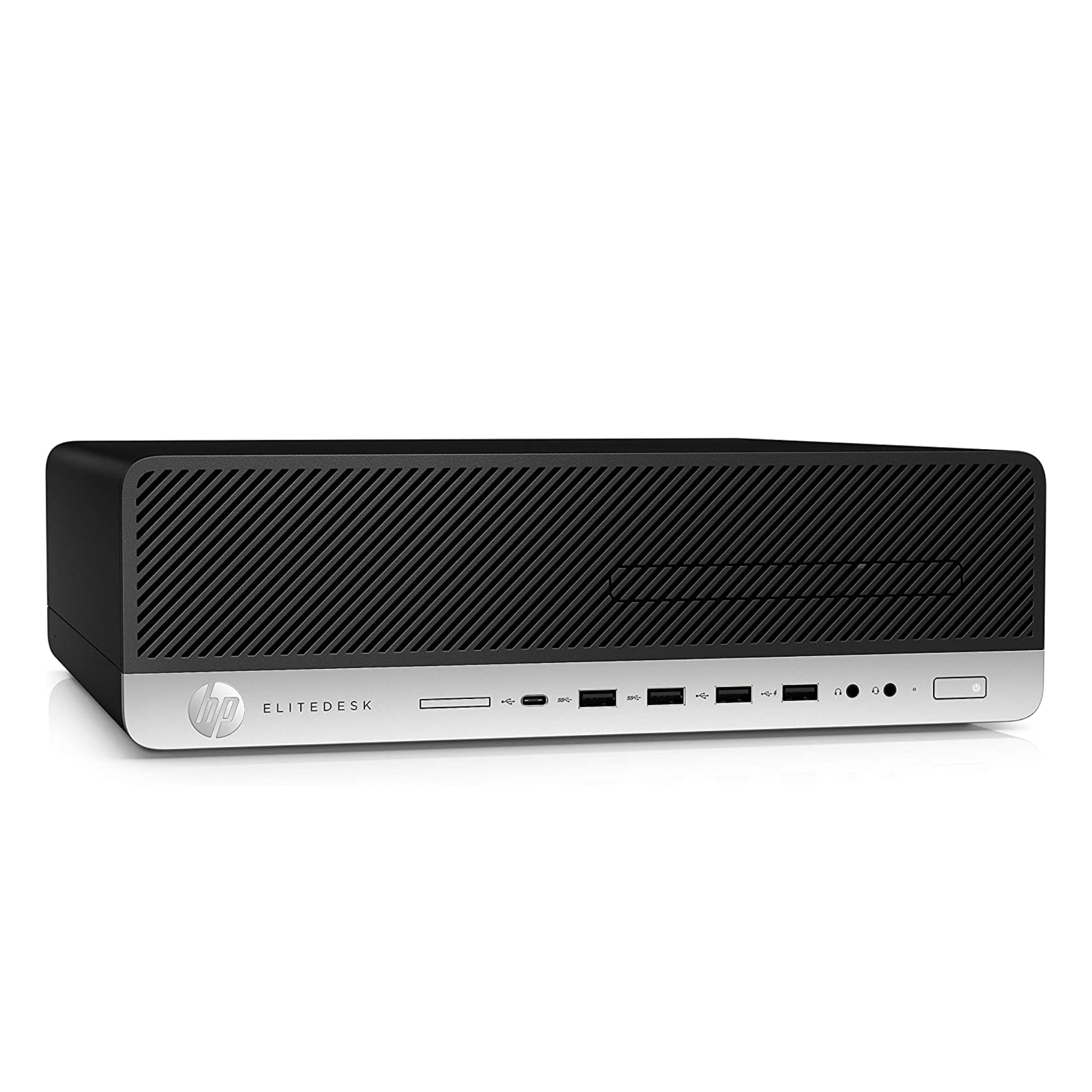 HP, Pc Desktop SFF Pronto All'Uso, Computer Pc Fisso Intel i7-8700 6 Core 3.20 GHz, Ram 16Gb, SSD 256Gb, Wi-FI, Libre Office, Win 11 Pro, Pronto all'uso (Ricondizionato)