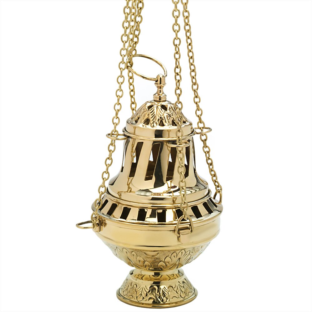 NKlaus Bruciaincenso in ottone fatto a mano 2979