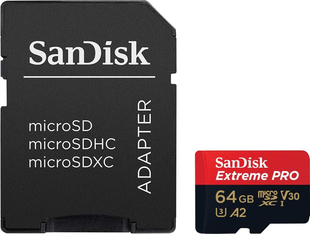 SanDisk 64GB Extreme PRO microSDXC + Adattatore SD - immagine 3