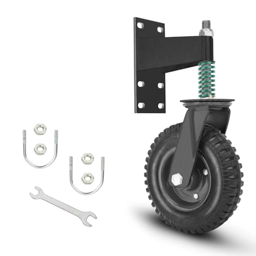 Ruota per Cancello Carichi Pesanti 600 Libbre, BLACK