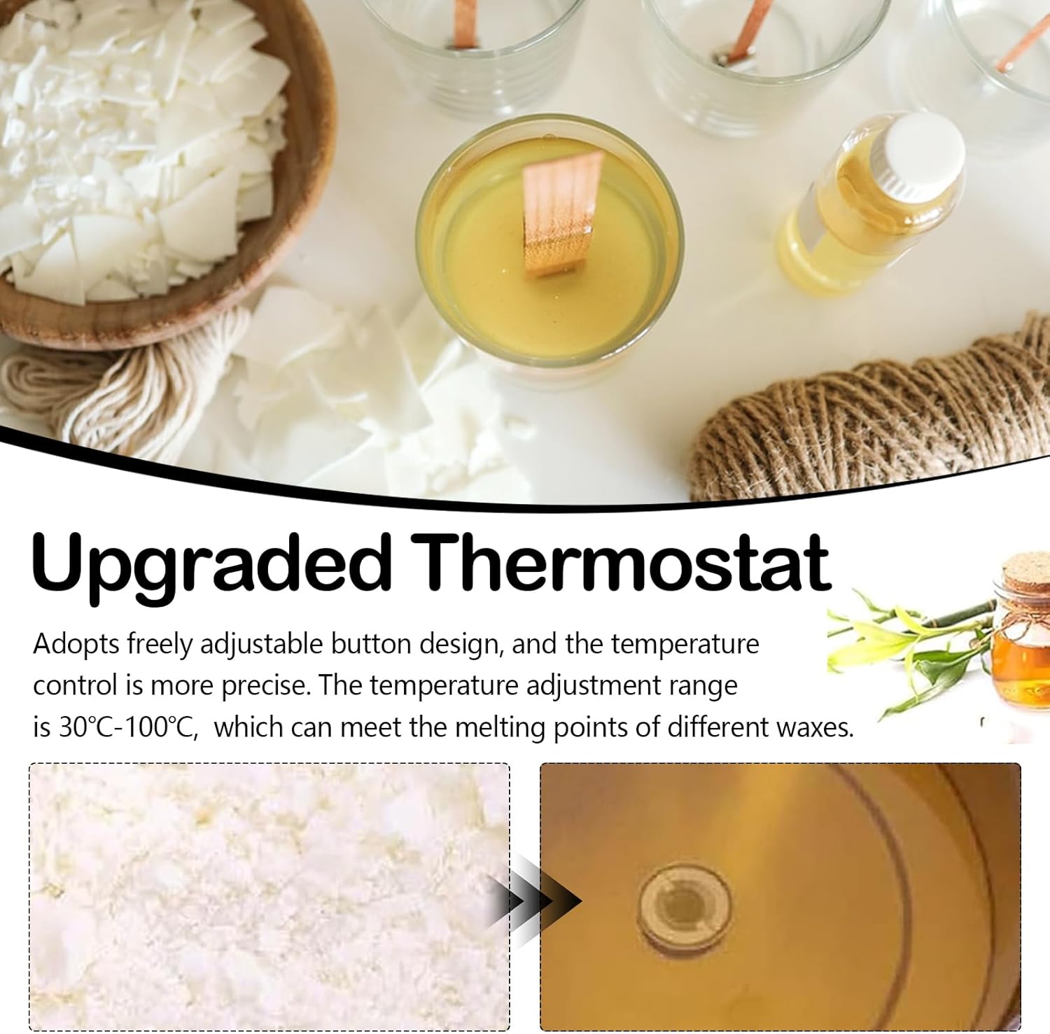 Fonditore per Cera 6L con Beccuccio e Termostato 750W - immagine 6