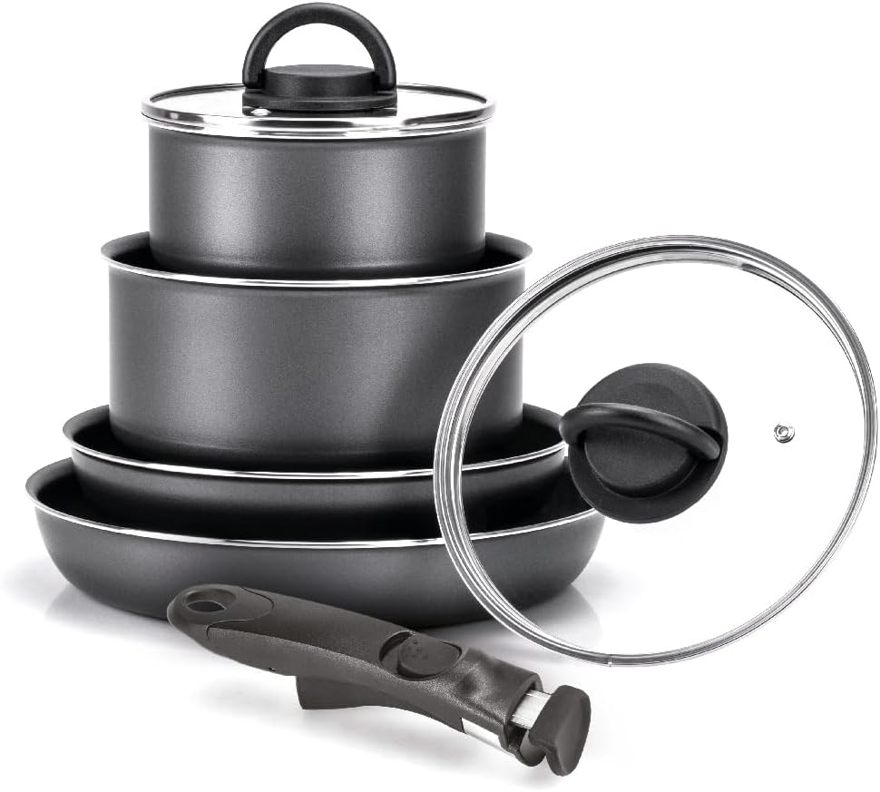 Moneta Eden Minispace Batteria di Pentole 7 Pezzi