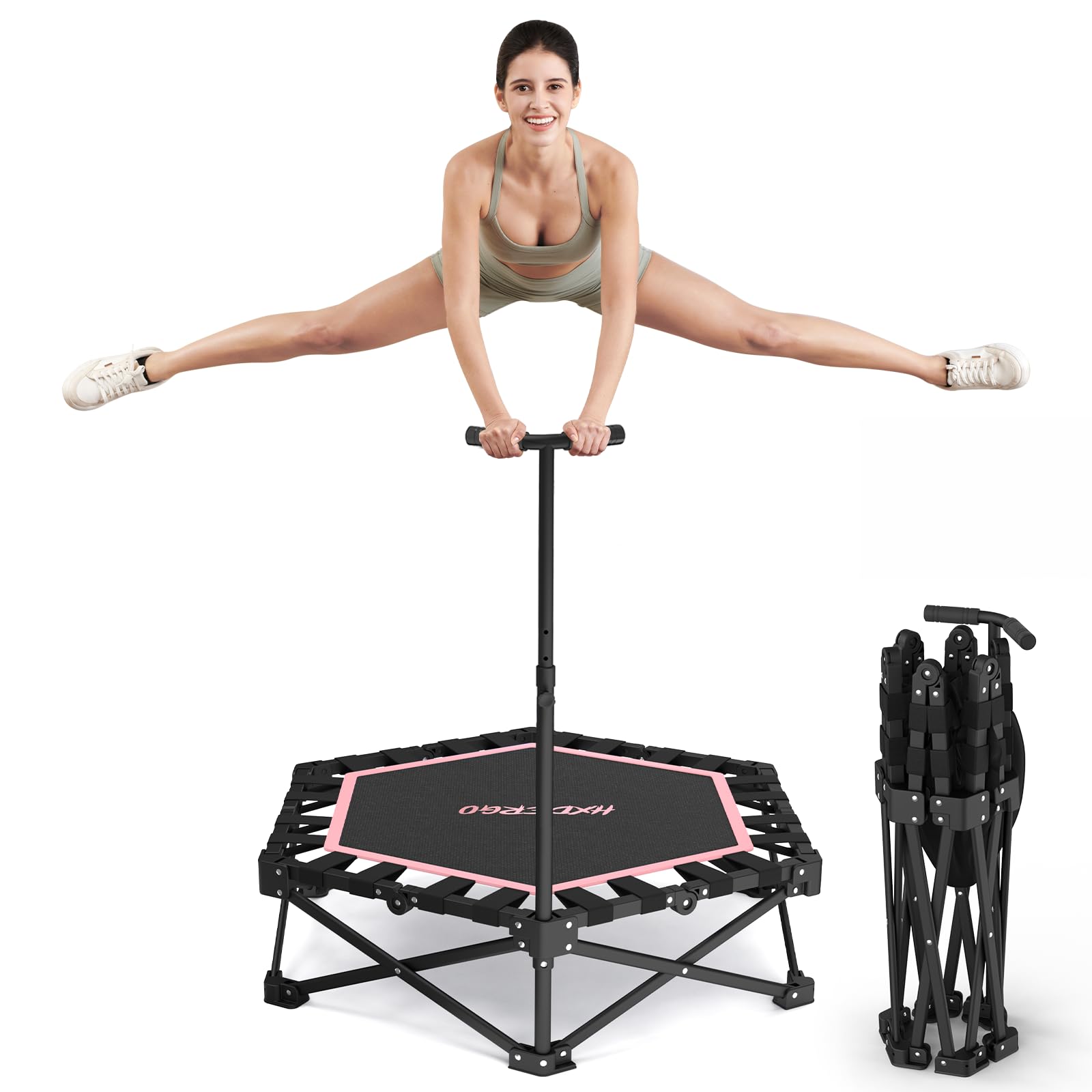 Hxd-ergo Trampolino Fitness Pieghevole 106cm