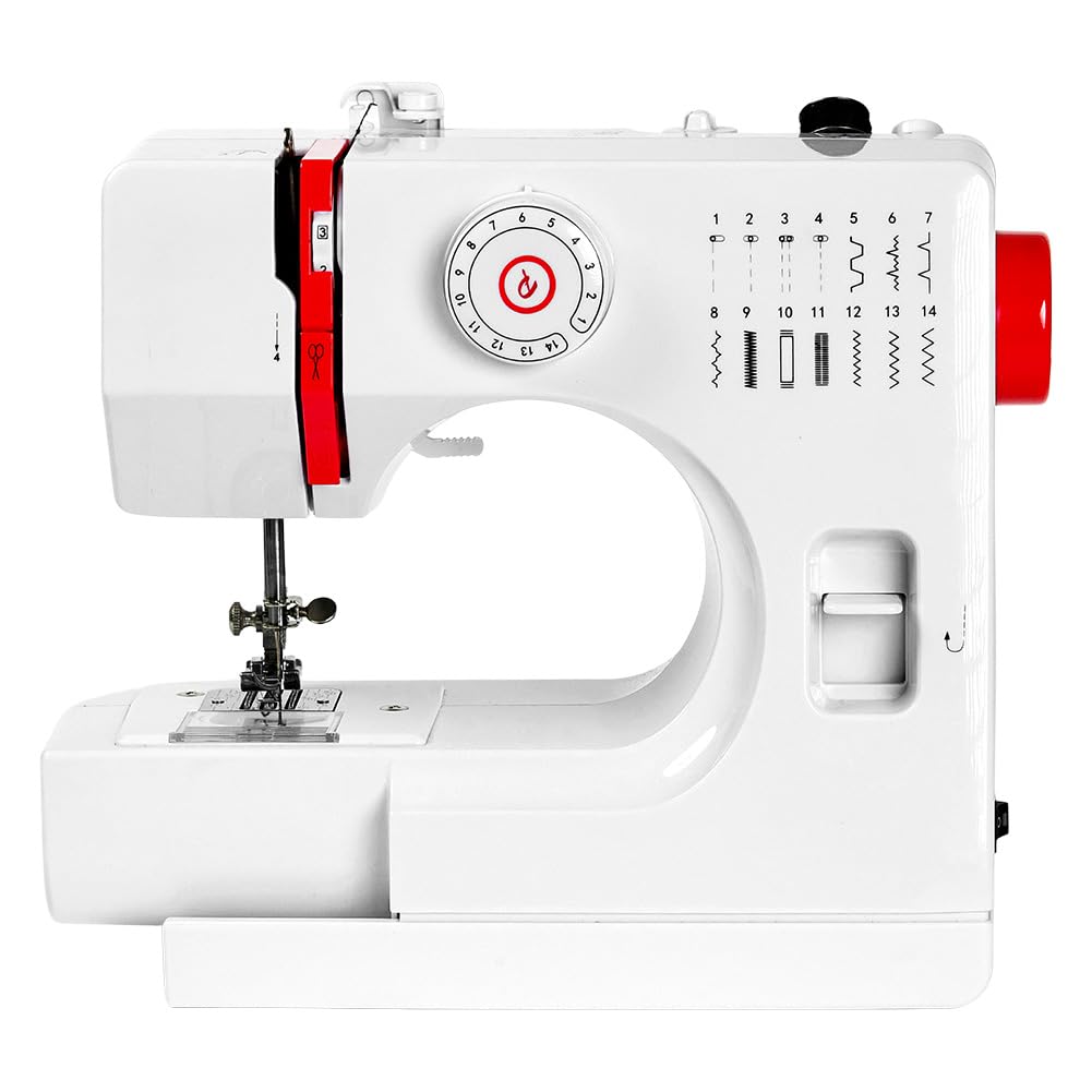 Letcart 725 Macchina da Cucire Elettrica 14 Punti