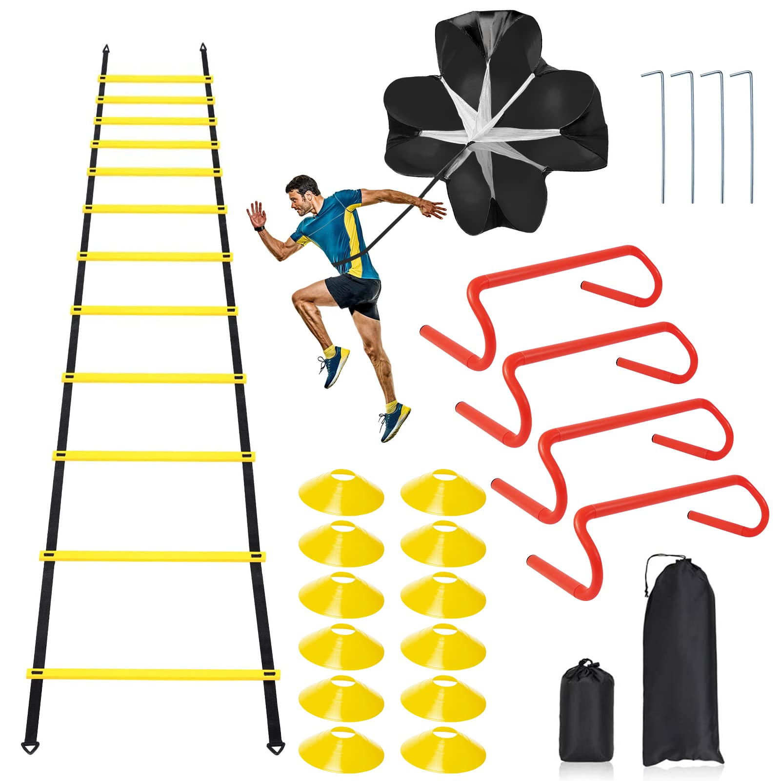 Speed & Agility Ladder Training Equipment Set