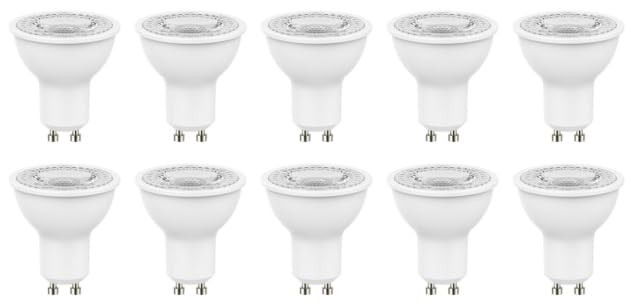 Botlighting Set 10 Lampadine LED GU10 Dimmerabili