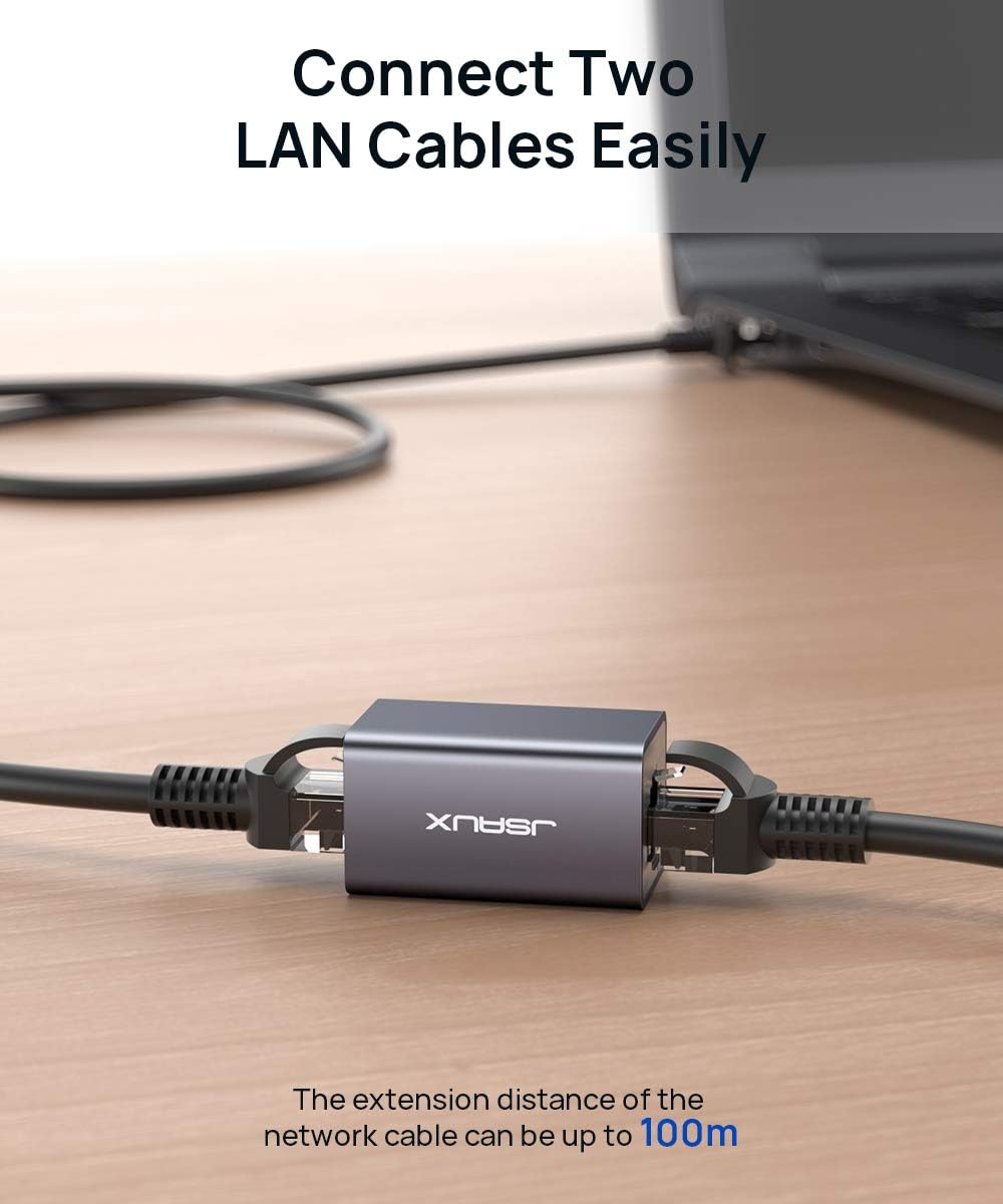 Jsaux Accoppiatore RJ45 (2 Pezzi) - immagine 2