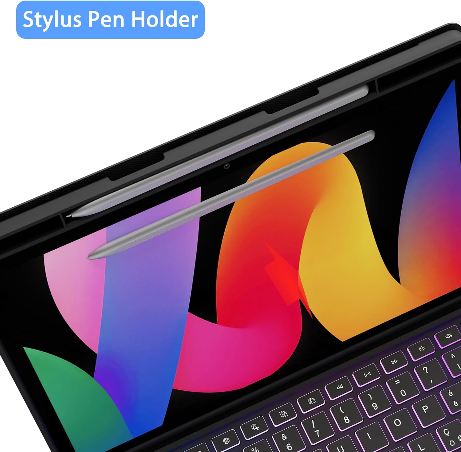 Vankeypad per Xiaomi Redmi Pad SE - Tastiera AZERTY - immagine 6