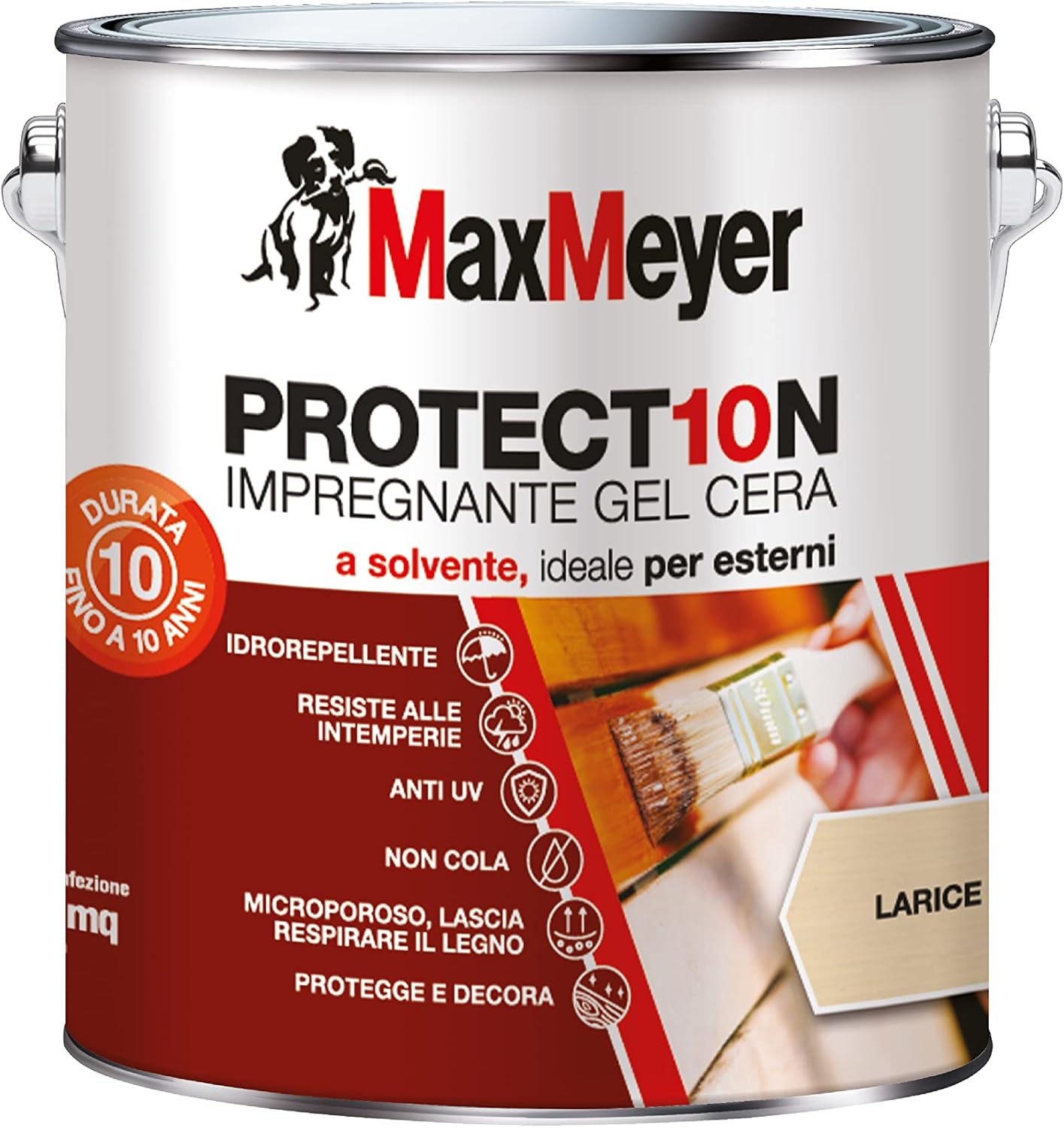 MAXMEYER PROTEC10N IMPREGNANTE A SOLVENTE 2,5L LARICE - immagine 1