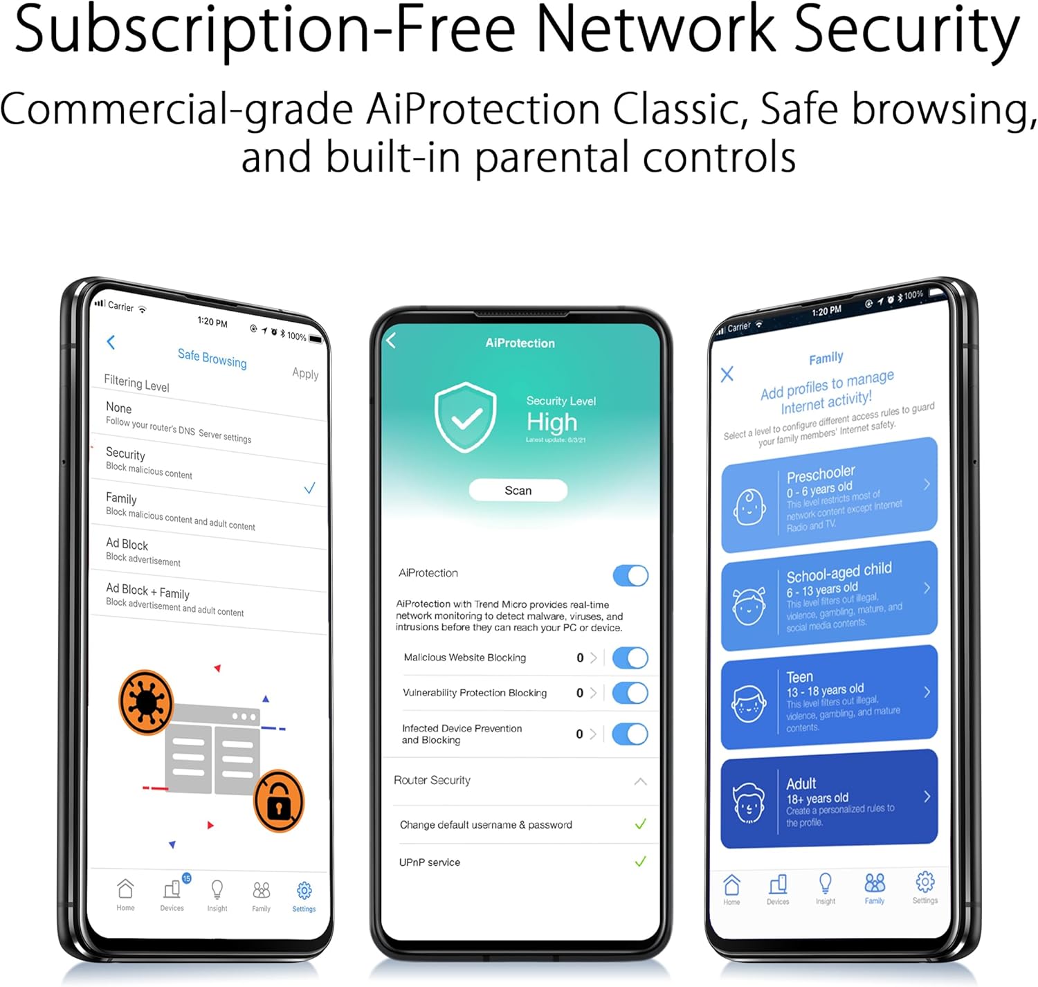 Asus RT-AX57 Go - Router Portatile Dual Band WiFi 6 AX3000 - immagine 6