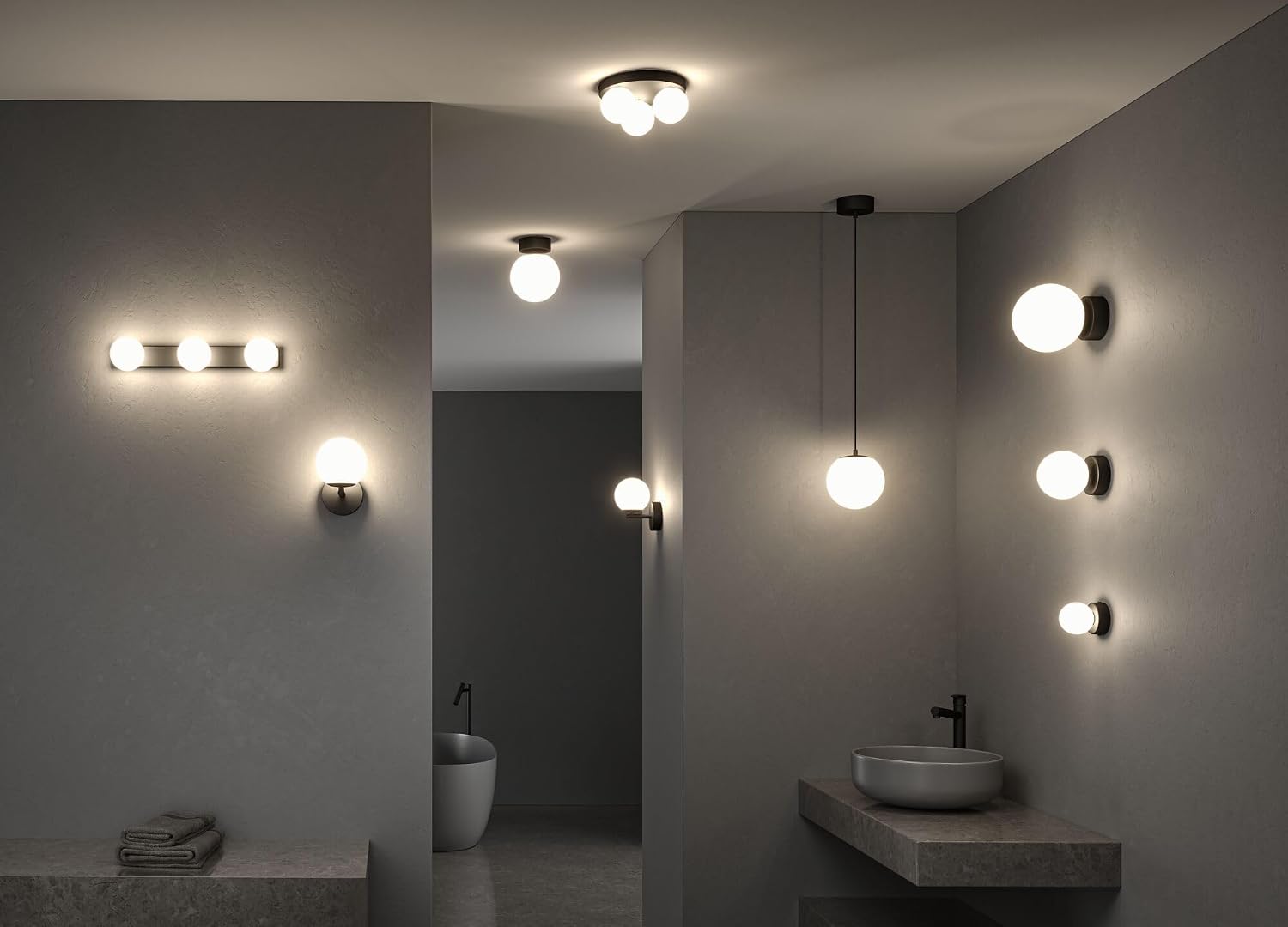 Paulmann 71070 Applique Selection Bathroom Gove IP44 | Velz