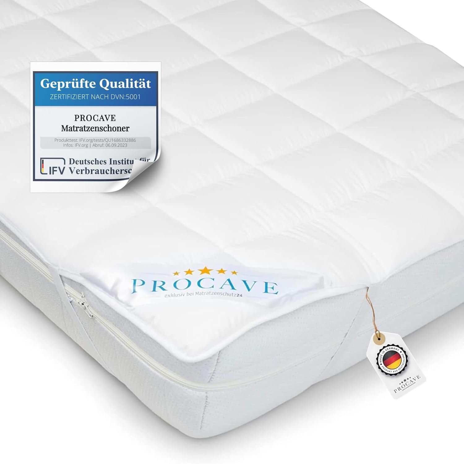 Procave Coprimaterasso Micro-Comfort in Microfibra
