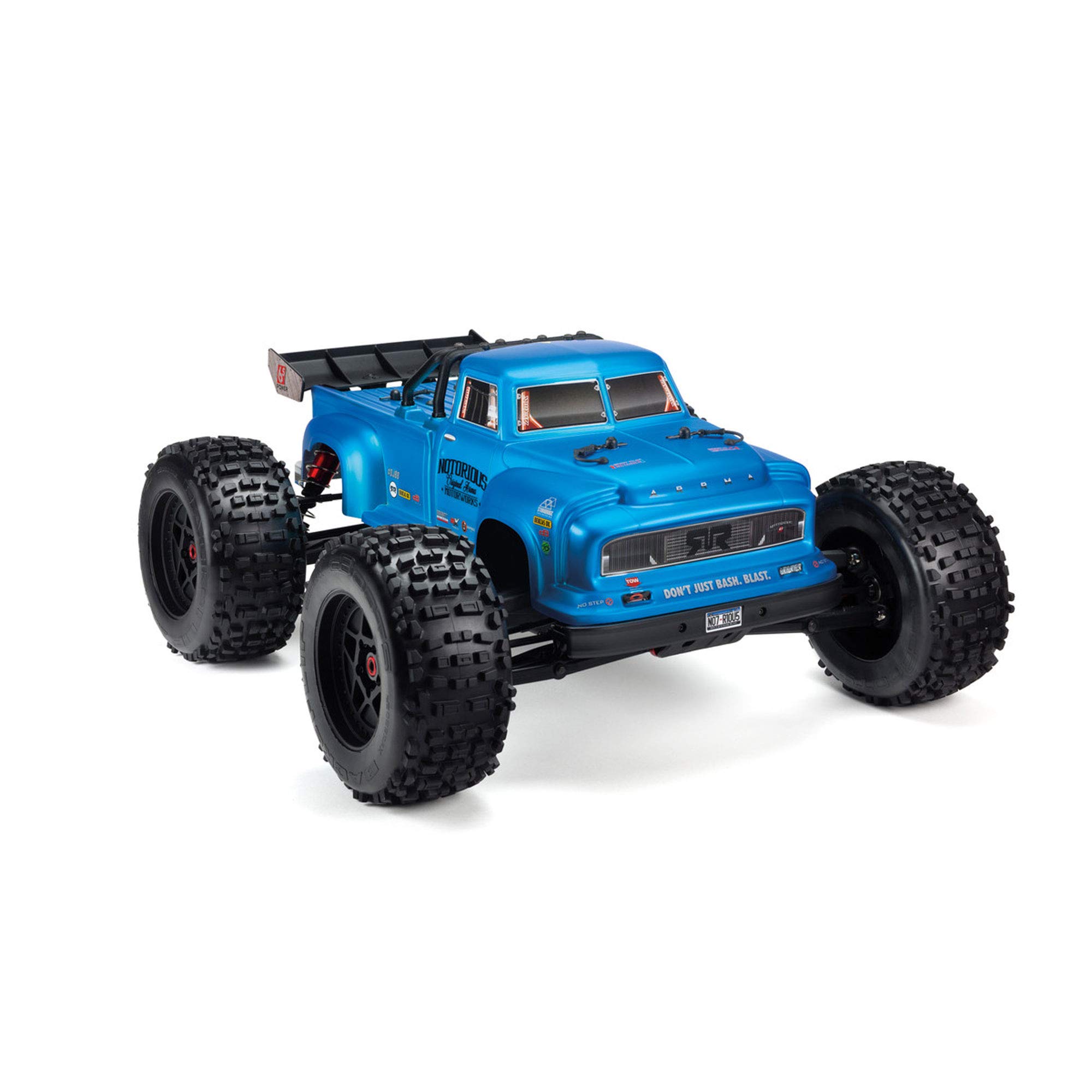 ARRMA Notorious 6S BLX Corpo Blu Vero Acciaio (AR406152)