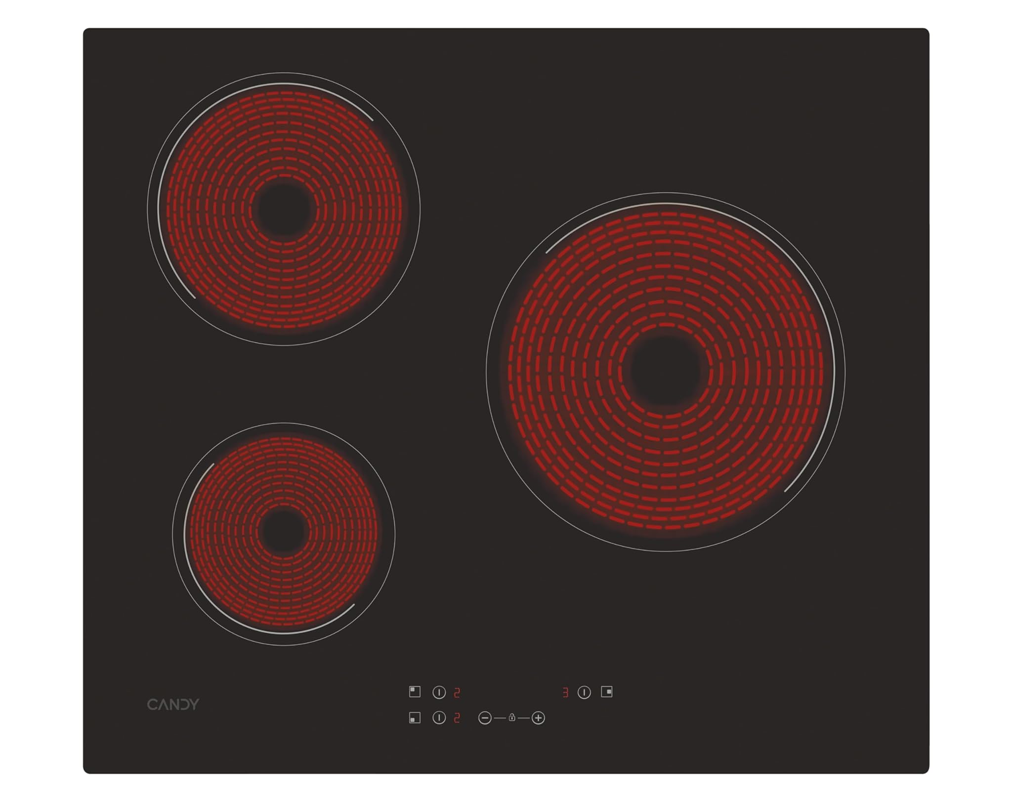 Plaque à Induction Candy CH63CC/4U2 5500 W