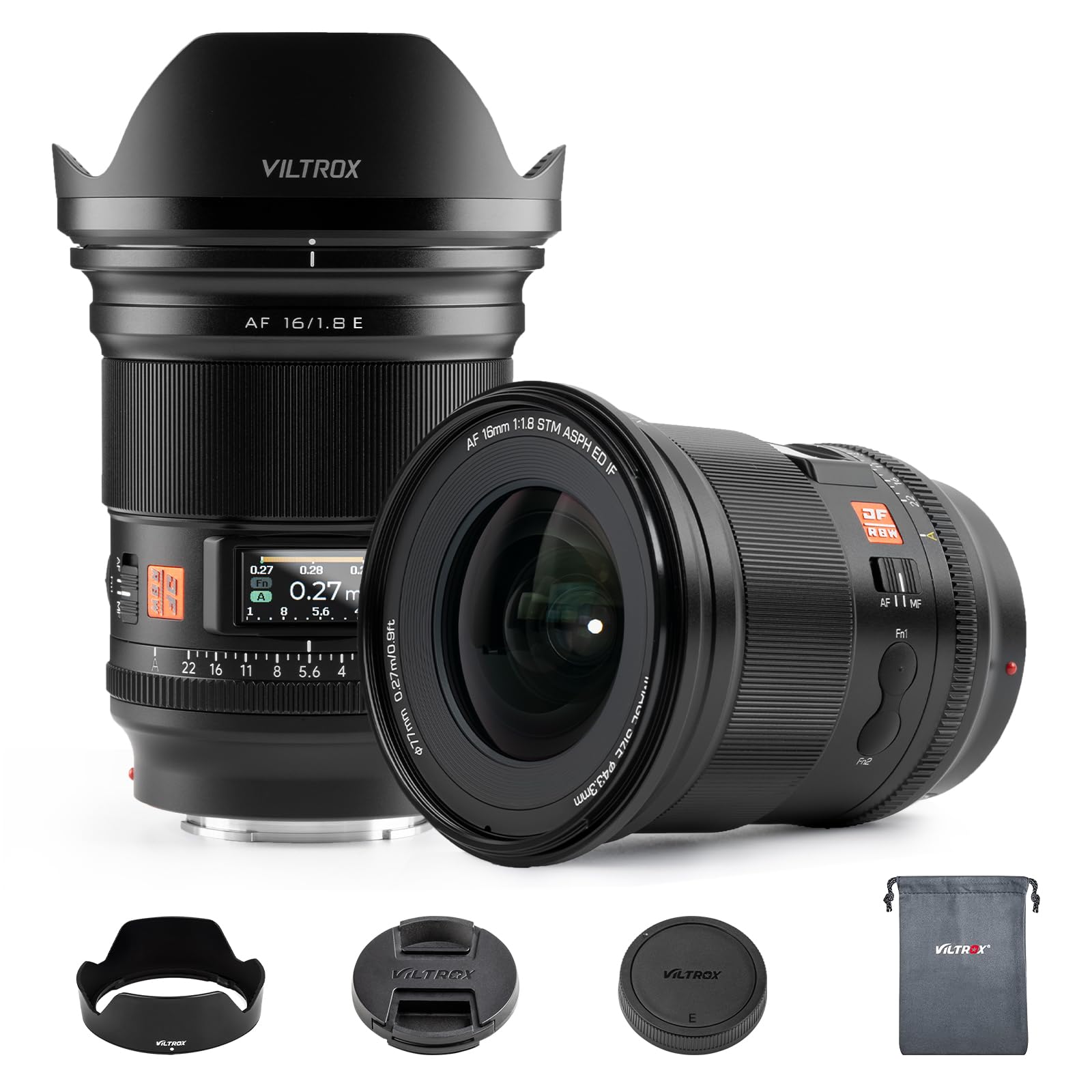 Viltrox 16mm F1.8 FE Full Frame Obiettivo Grandangolare Sony E