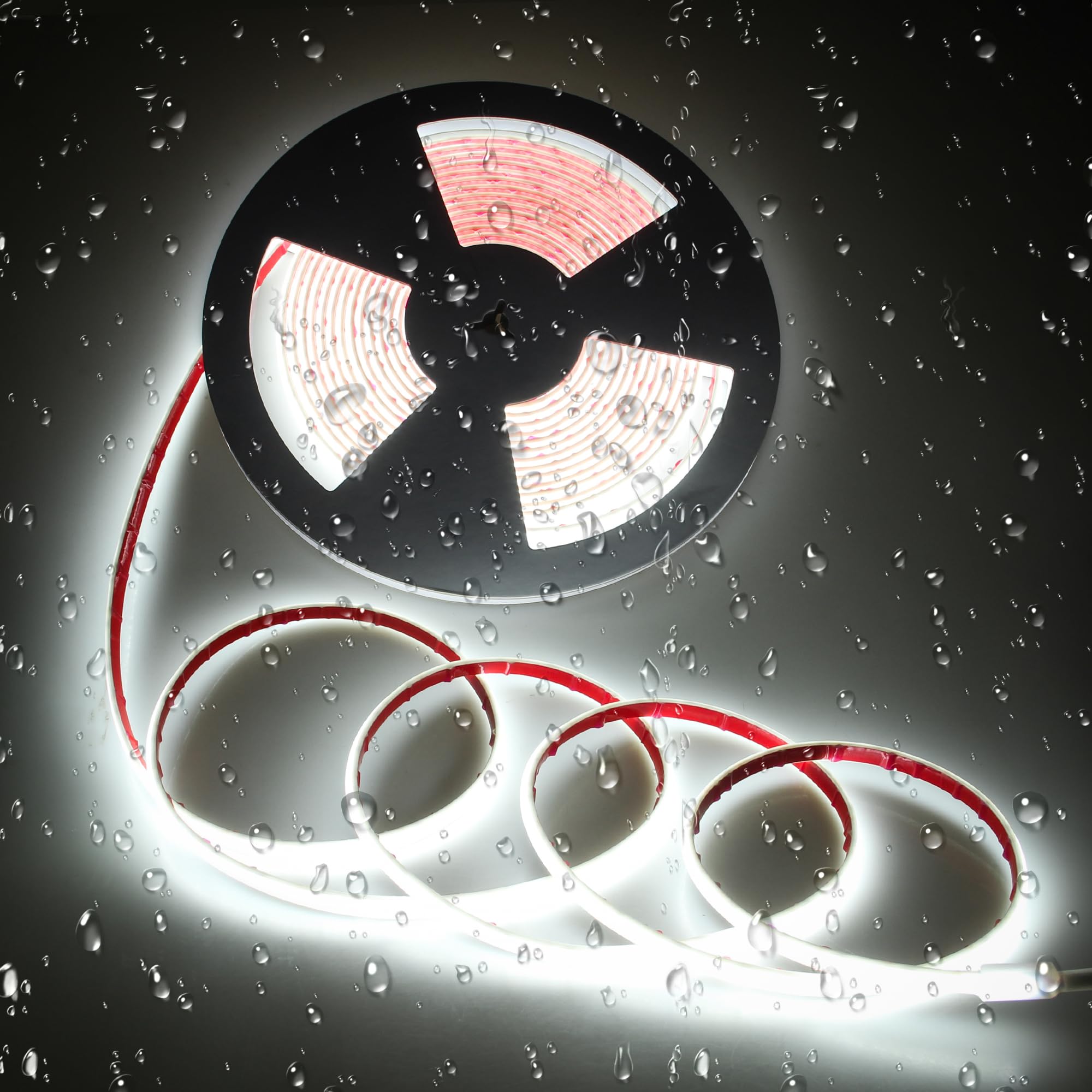 Alitove Striscia LED COB 10m Autoadesiva Bianco Freddo 6500K