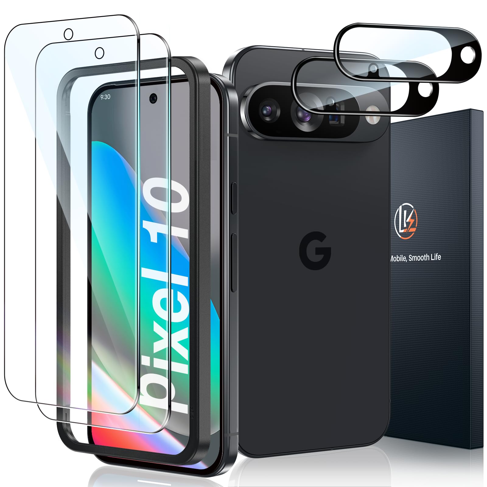 Lk 2+2 per Google Pixel 10 Vetro Temperato