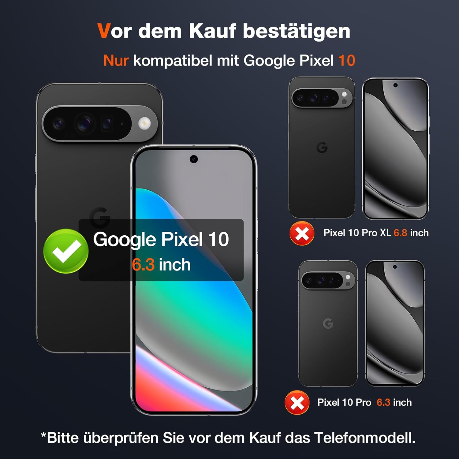 Lk 2+2 per Google Pixel 10 Vetro Temperato - immagine 2