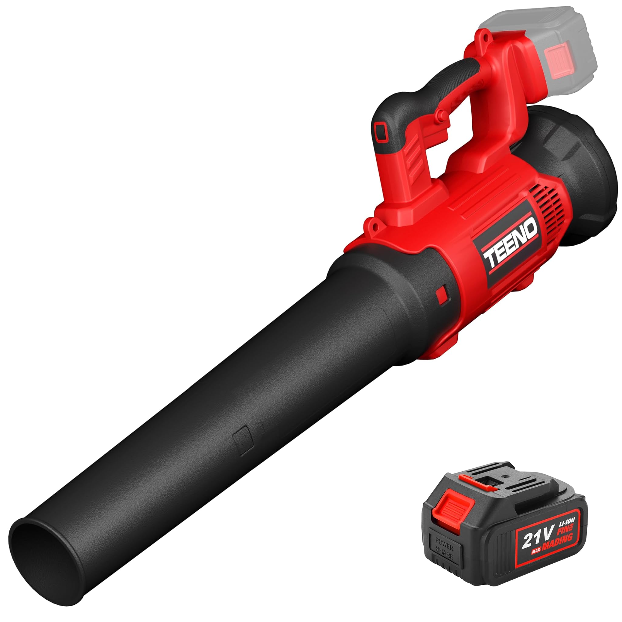 Teeno Soffiatore di Fogli Elettrico 450 CFM