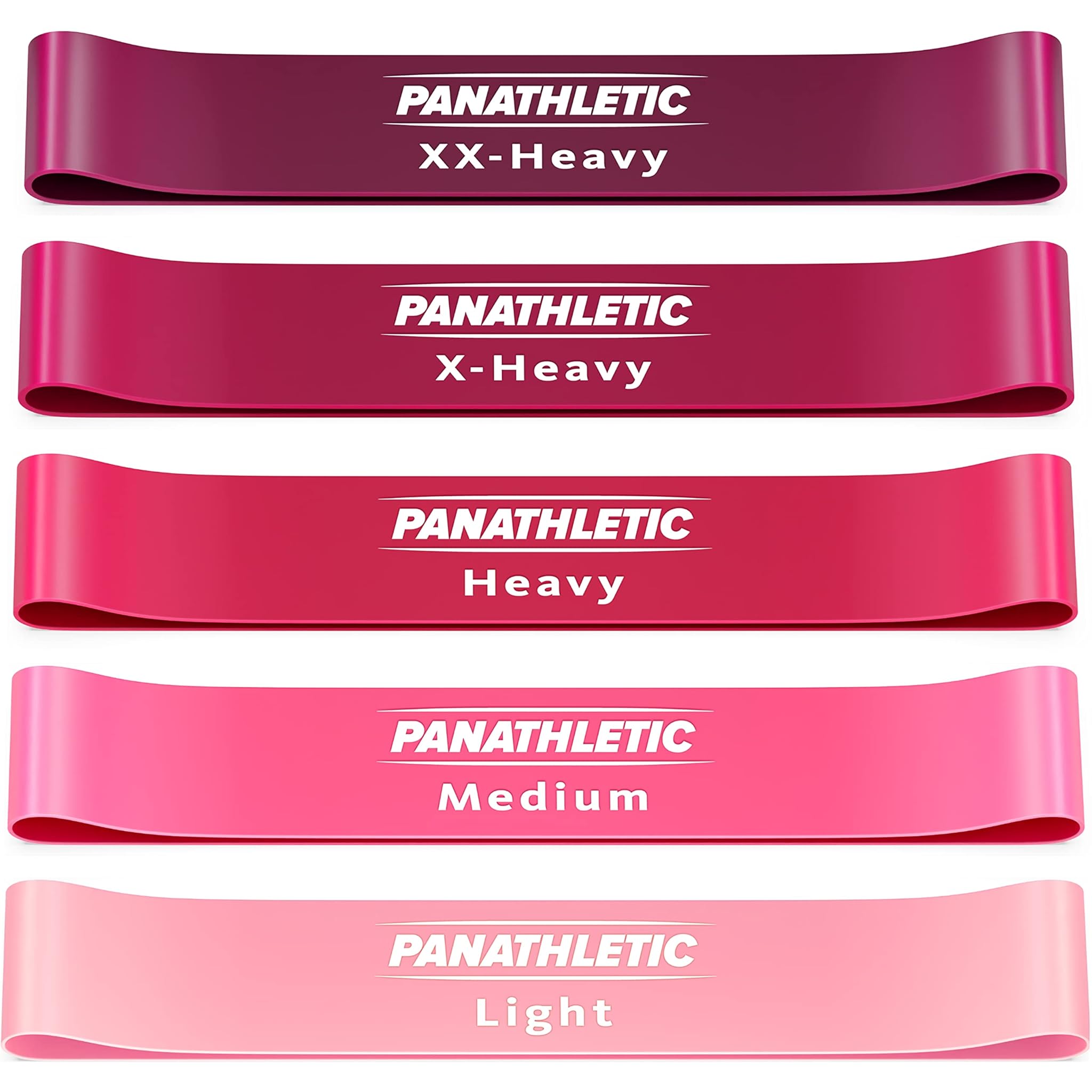 Elastici Fitness - Set di 5 Bande di Resistenza