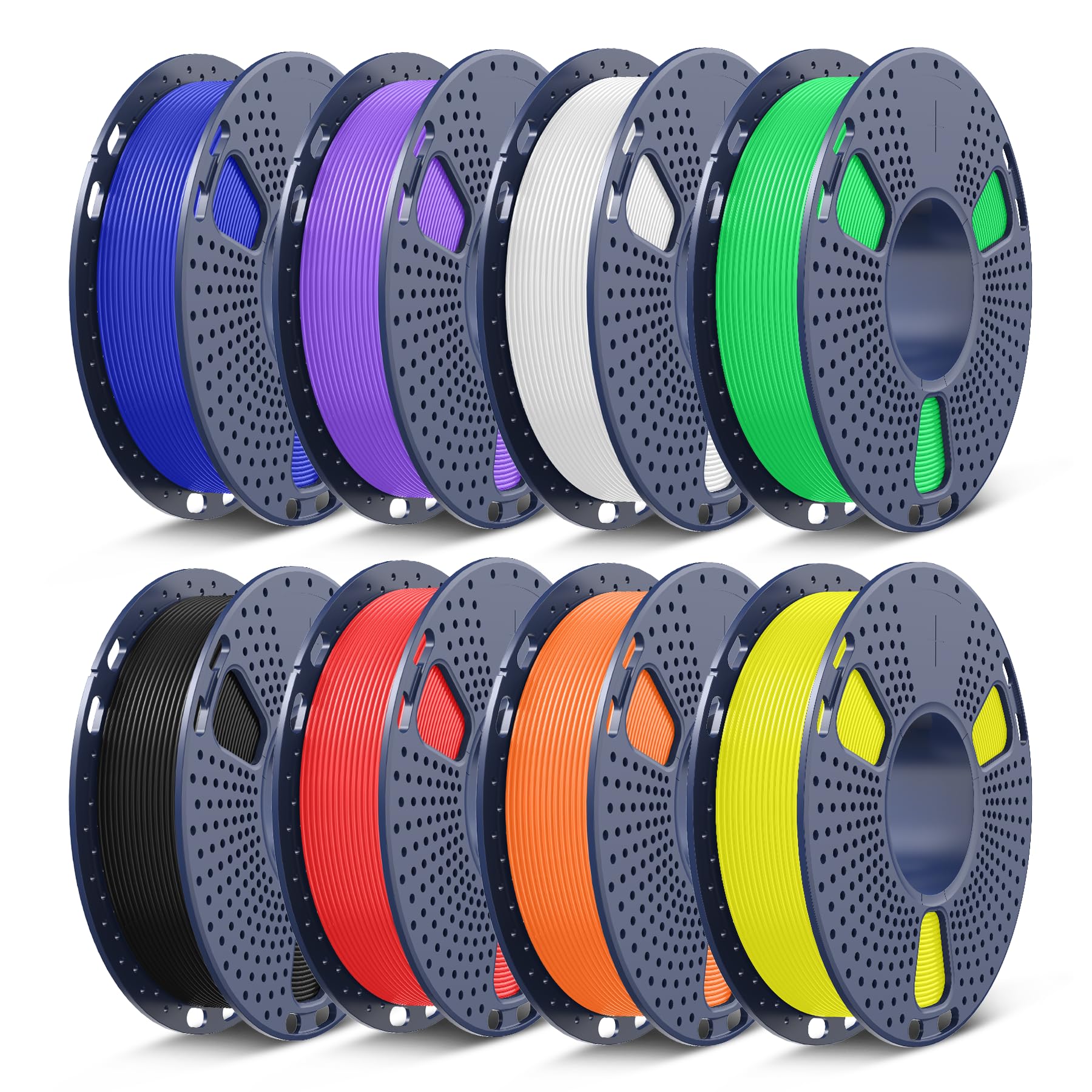 Sunlu Set Filamenti PETG 1.75mm Multicolore 8x0.25kg