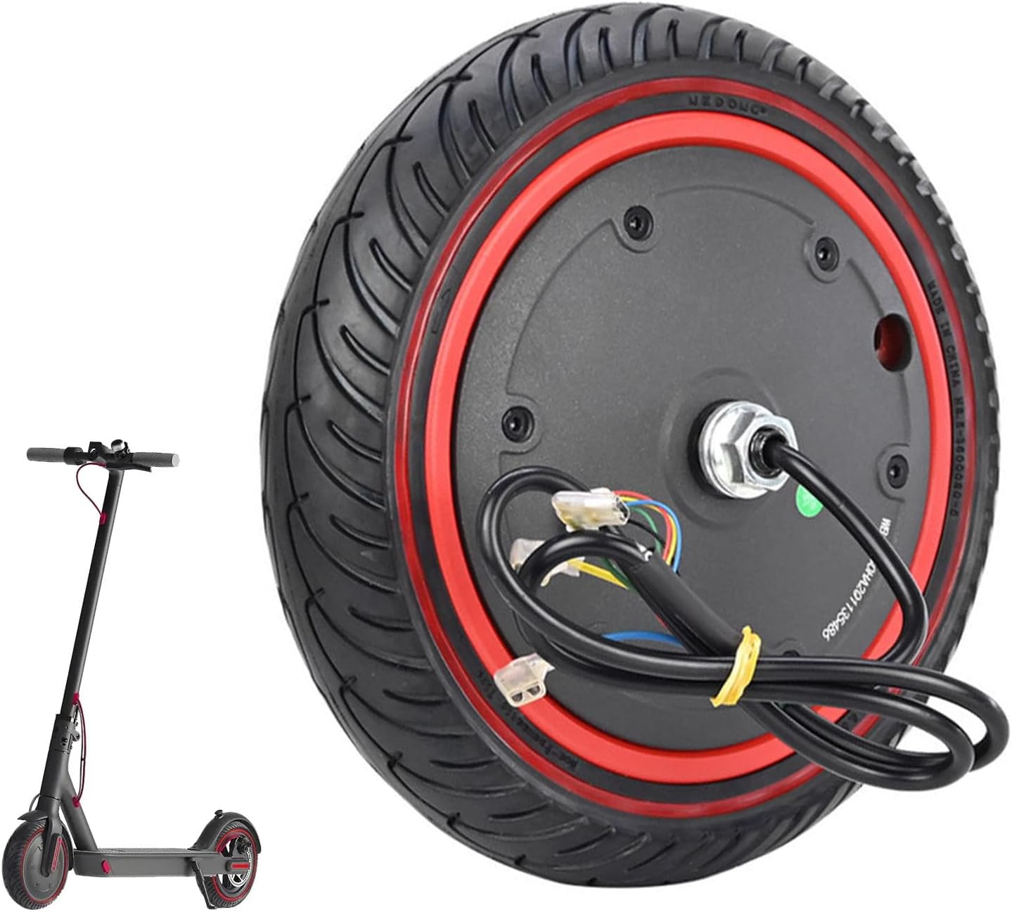 Ayyds Motore Scooter con Pneumatici Gomma Piena 8.5" - immagine 1