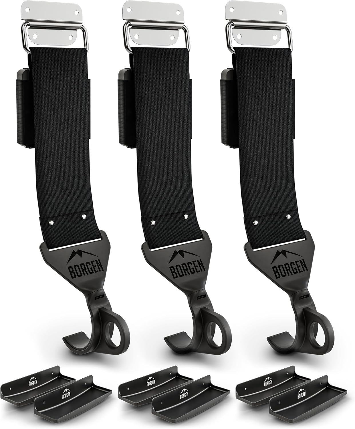 Borgen Portabici da Muro Regolabile