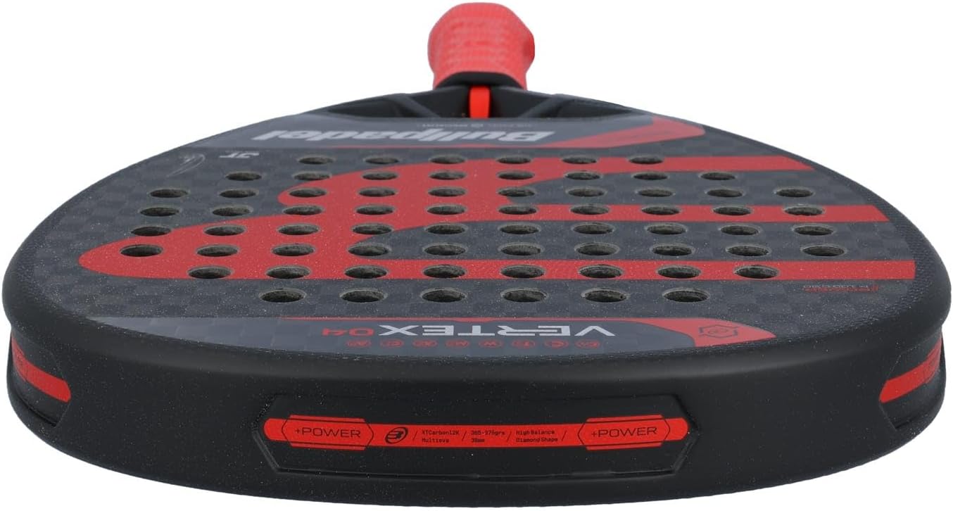 Bullpadel Vertex 04 24 Racchetta da Padel Rosso-Nero - immagine 8
