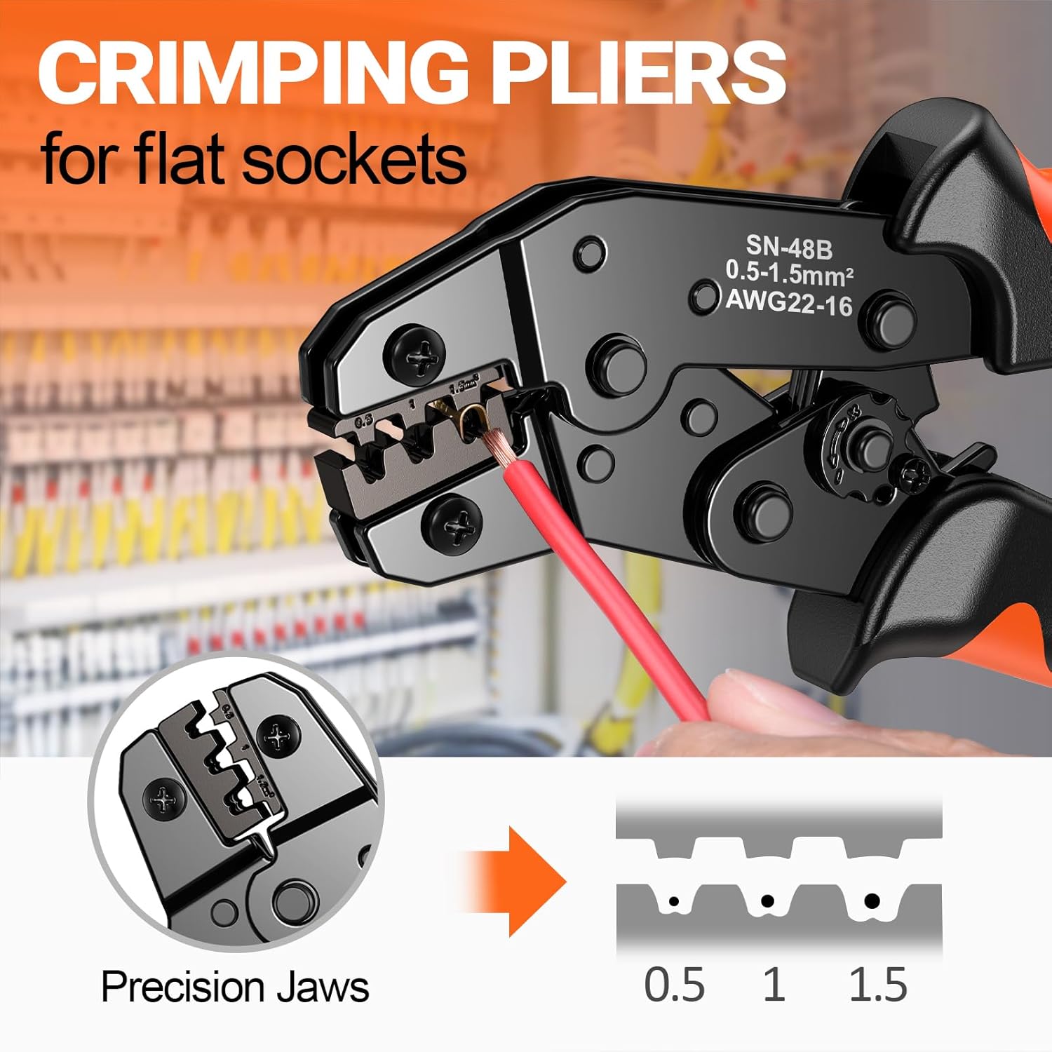 Preciva Set Pinze Crimpatrici e Connettori 400 Pezzi - immagine 2