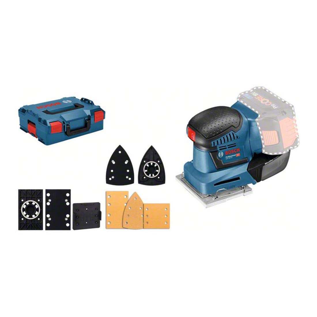 Bosch Professional GSS 18V-10 Levigatrice Orbitale