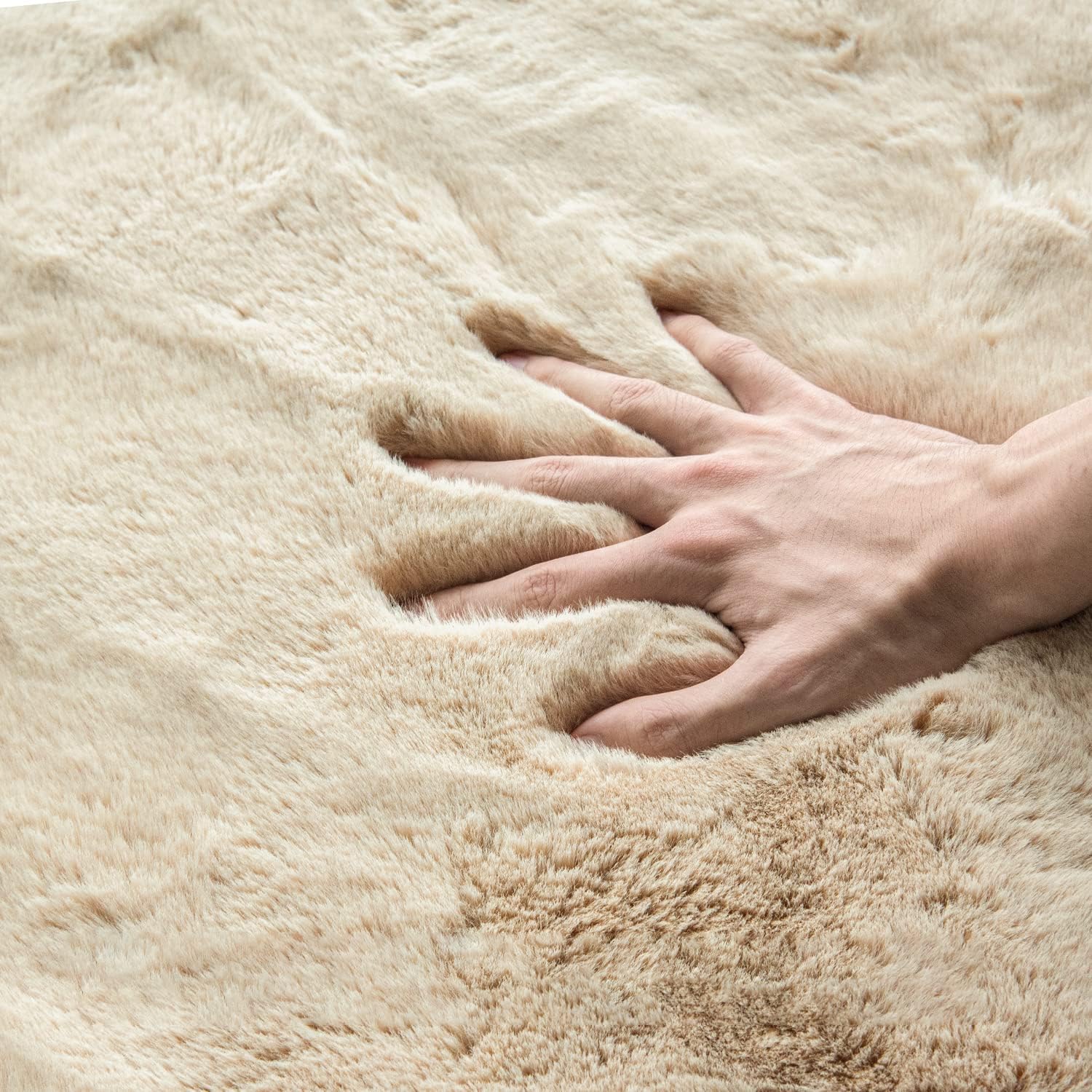 Tappeto Rotondo Beige 150cm - immagine 6