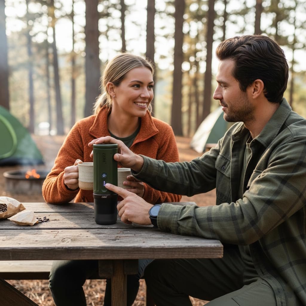 Cera+ Macchina Caffè Portatile Autoriscaldante 20 Bar - immagine 7