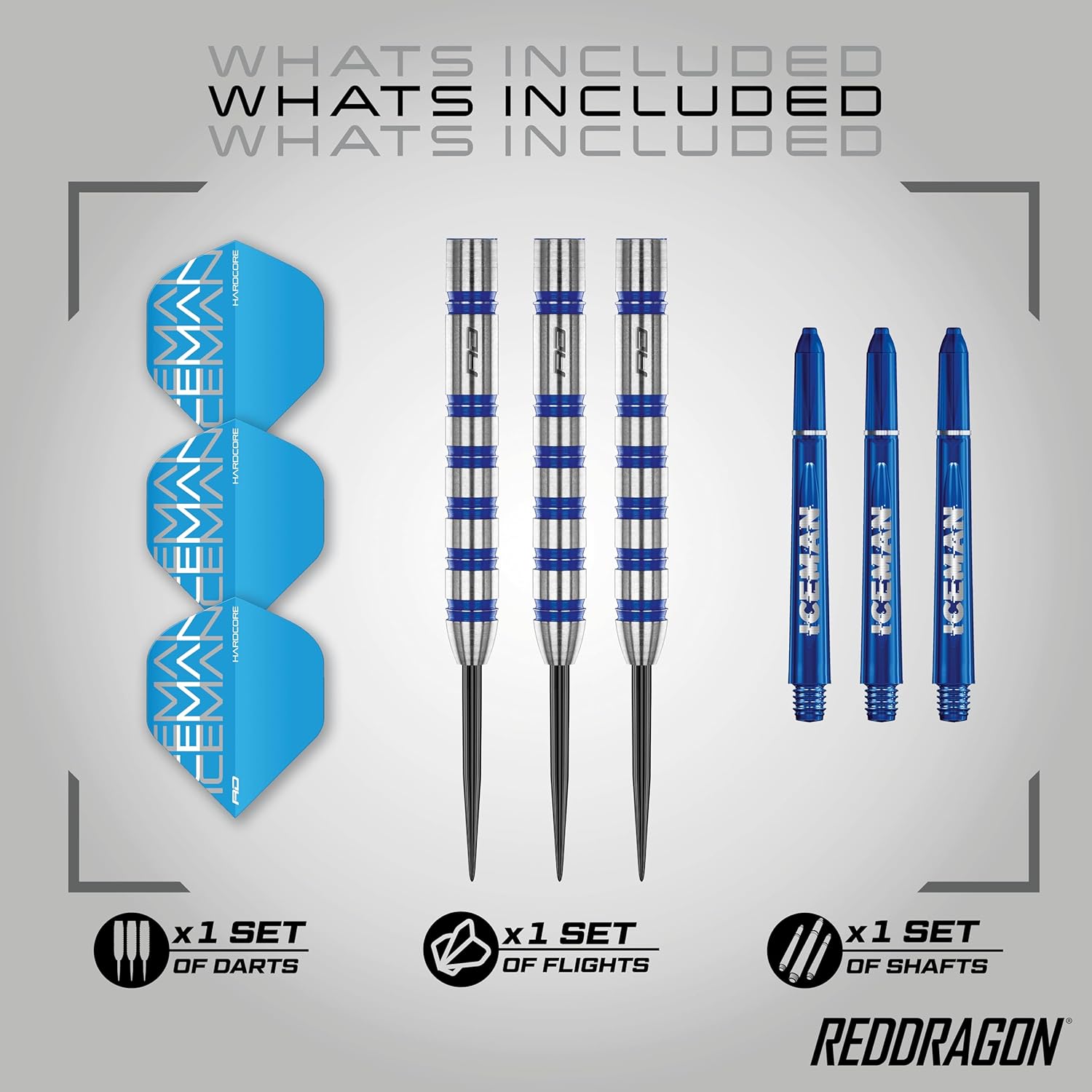 RED DRAGON Gerwyn Price Iceman Challenger Freccette - immagine 2