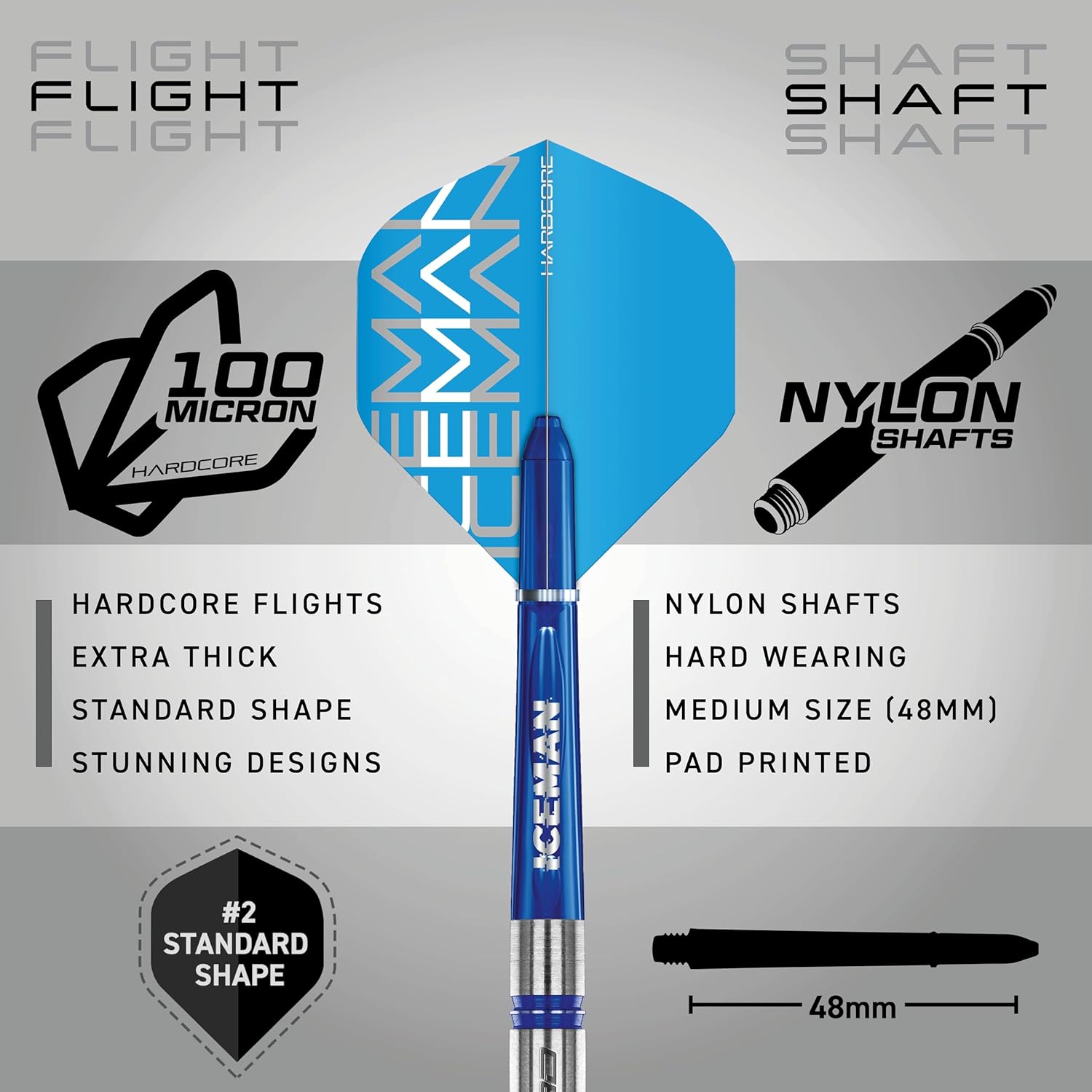 RED DRAGON Gerwyn Price Iceman Challenger Freccette - immagine 3