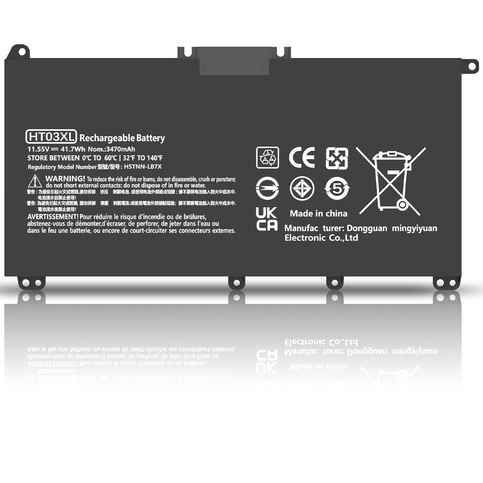 HT03XL Batteria di Ricambio per HP Pavilion