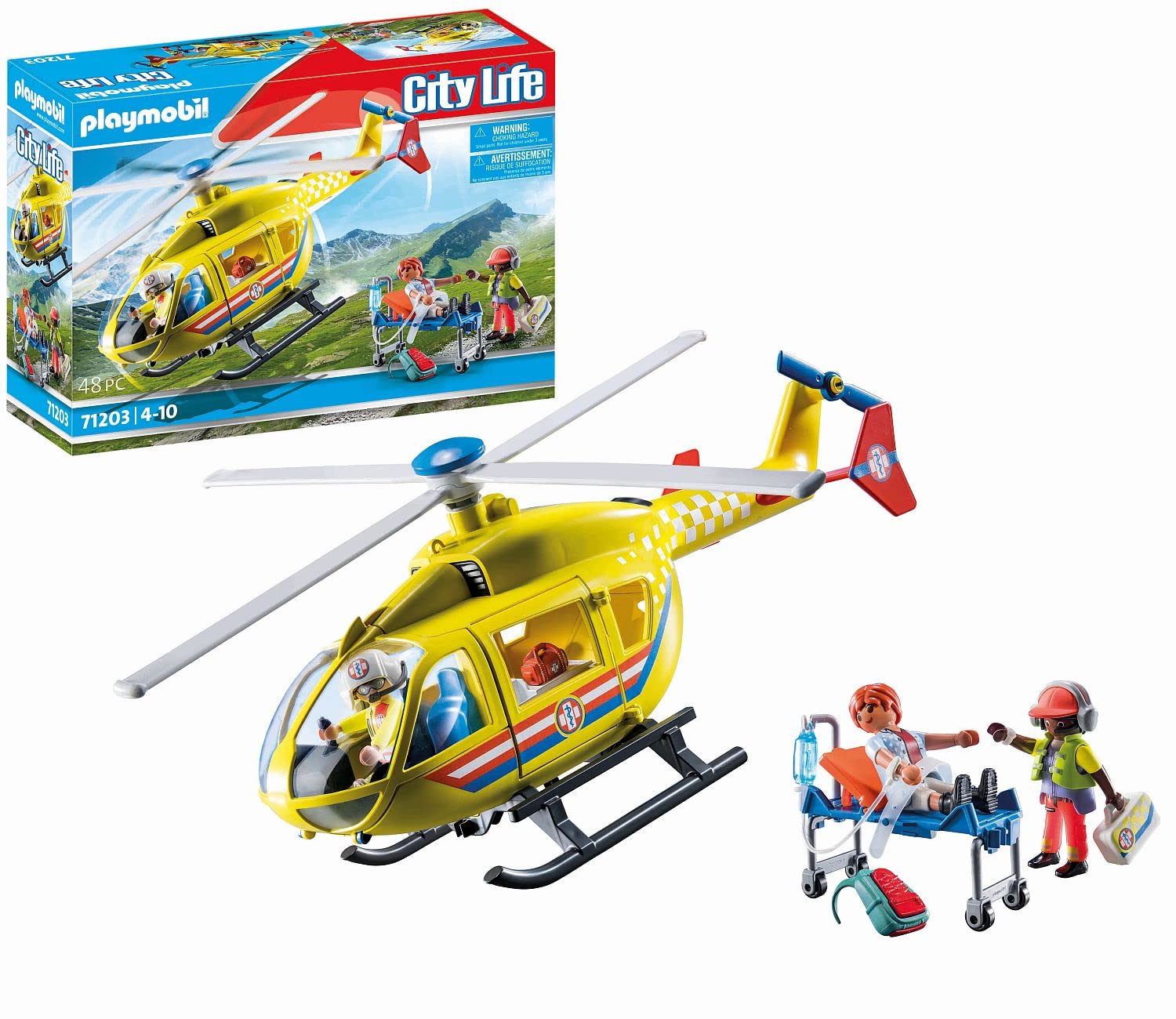 PLAYMOBIL City Life 71203 Elicottero di Soccorso