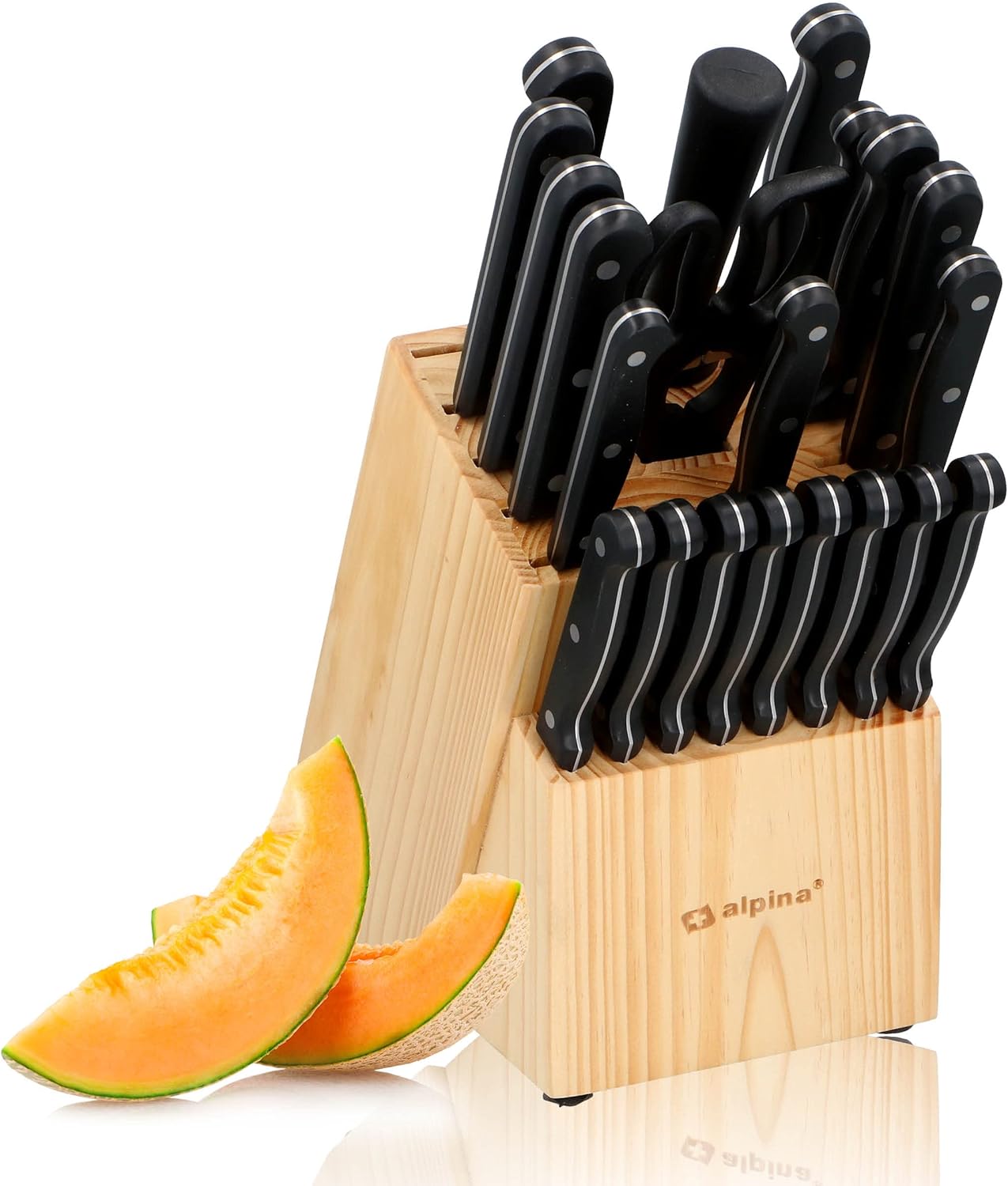 alpina Set Coltelli In Acciaio