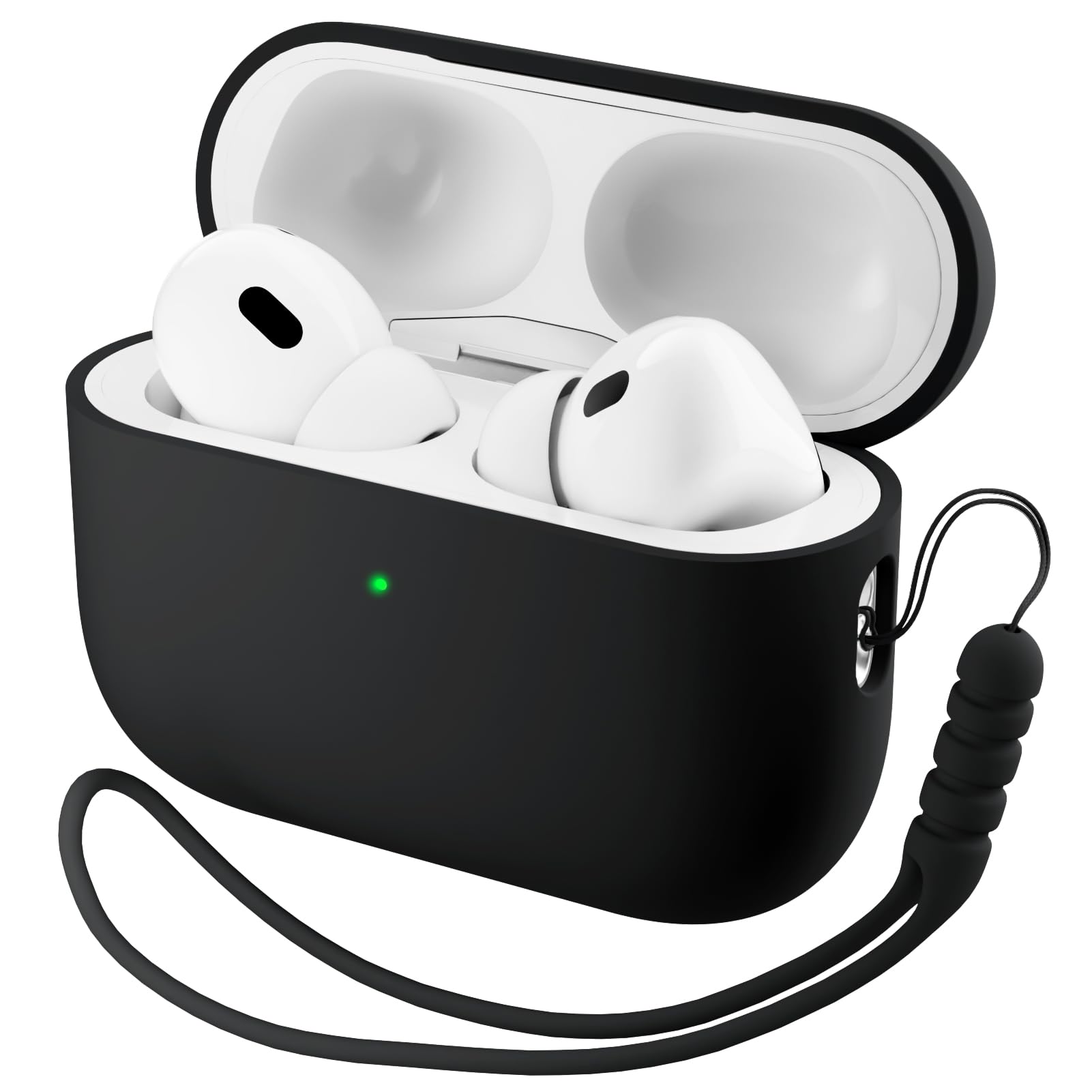 Ornarto Cover per AirPods Pro 3 (2025) Nera